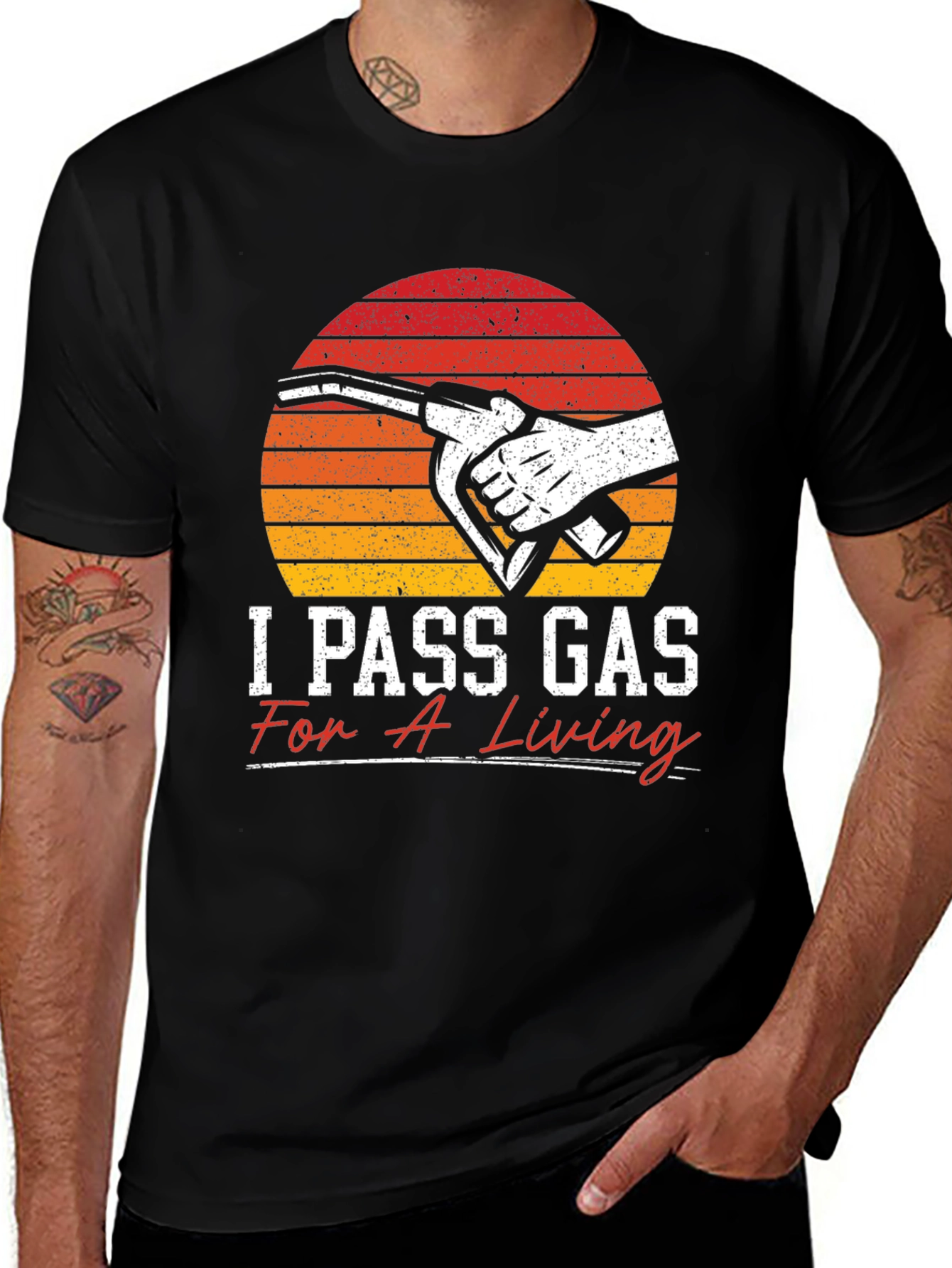 Variant 10 of I Pass Gas For a Living T-Shirt
