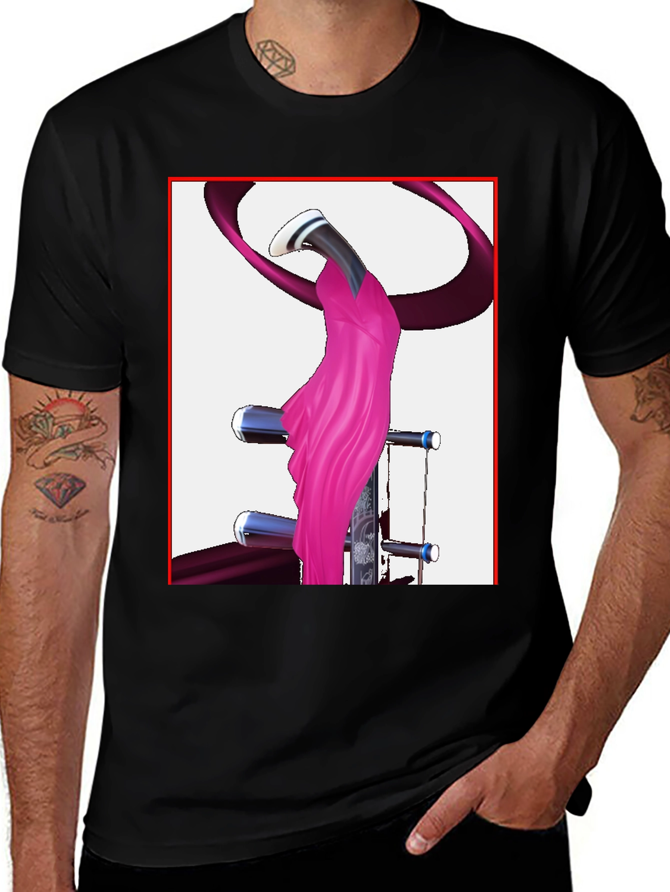 Variant 25 of Abstract Art T-Shirt - Modern Graphic Tee