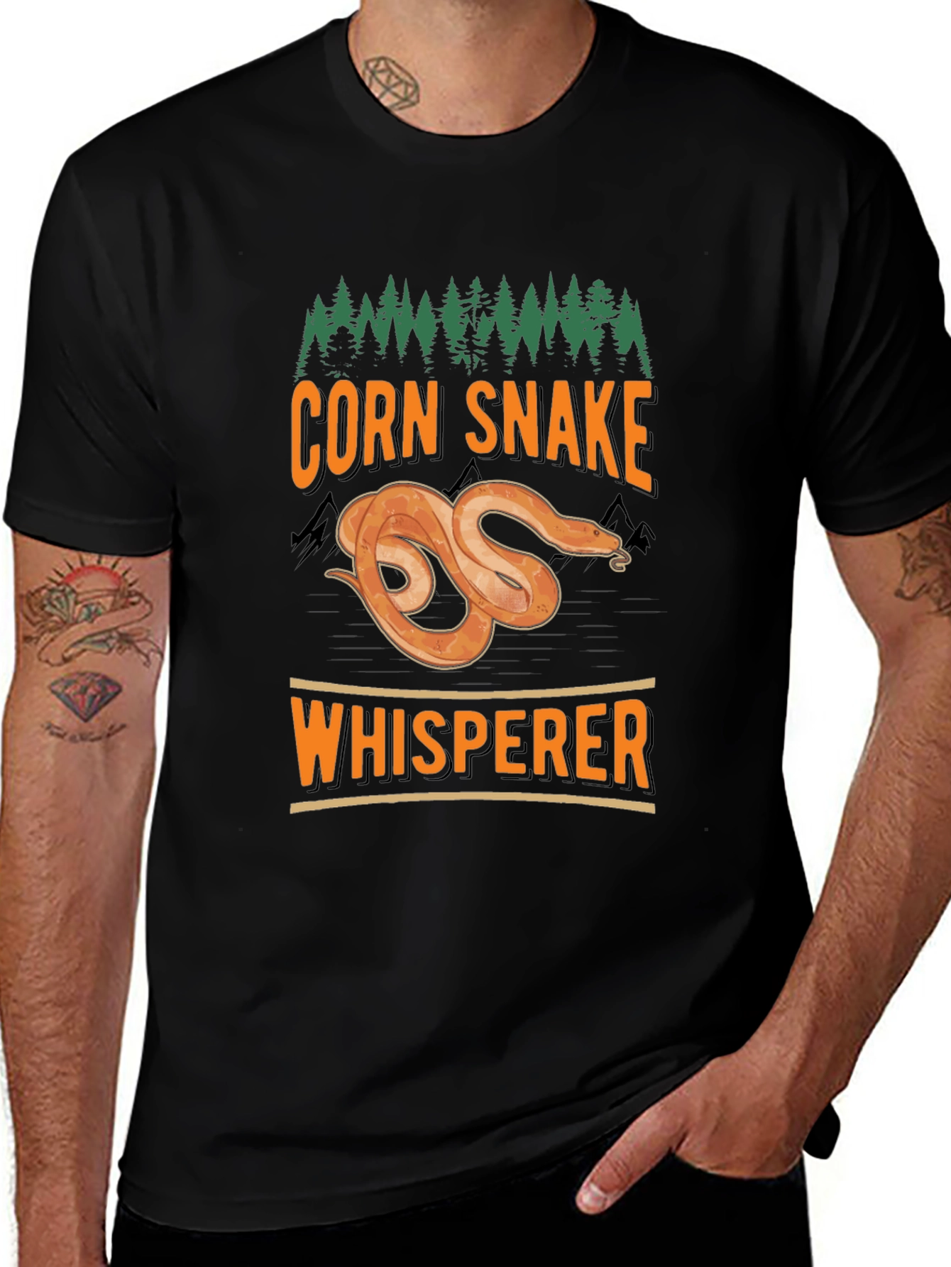 Variant 10 of Corn Snake Whisperer Graphic T-Shirt