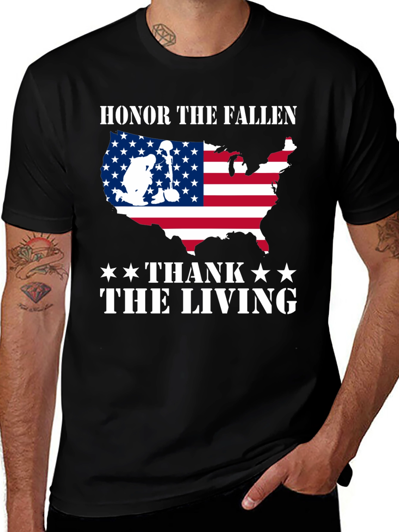 Variant 12 of Honor The Fallen Graphic Tee