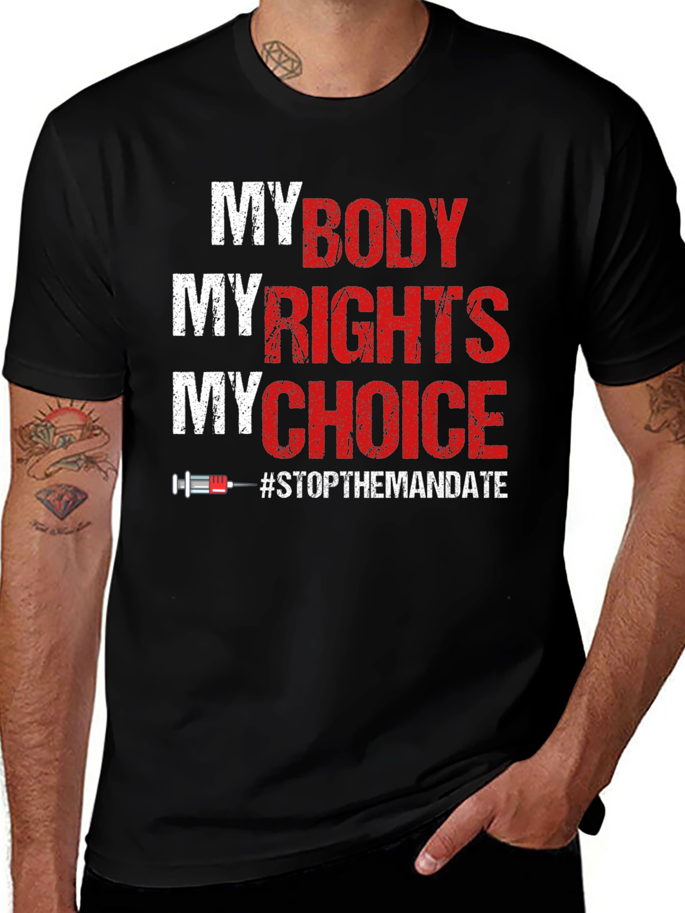 Variant 11 of My Body My Rights T-Shirt