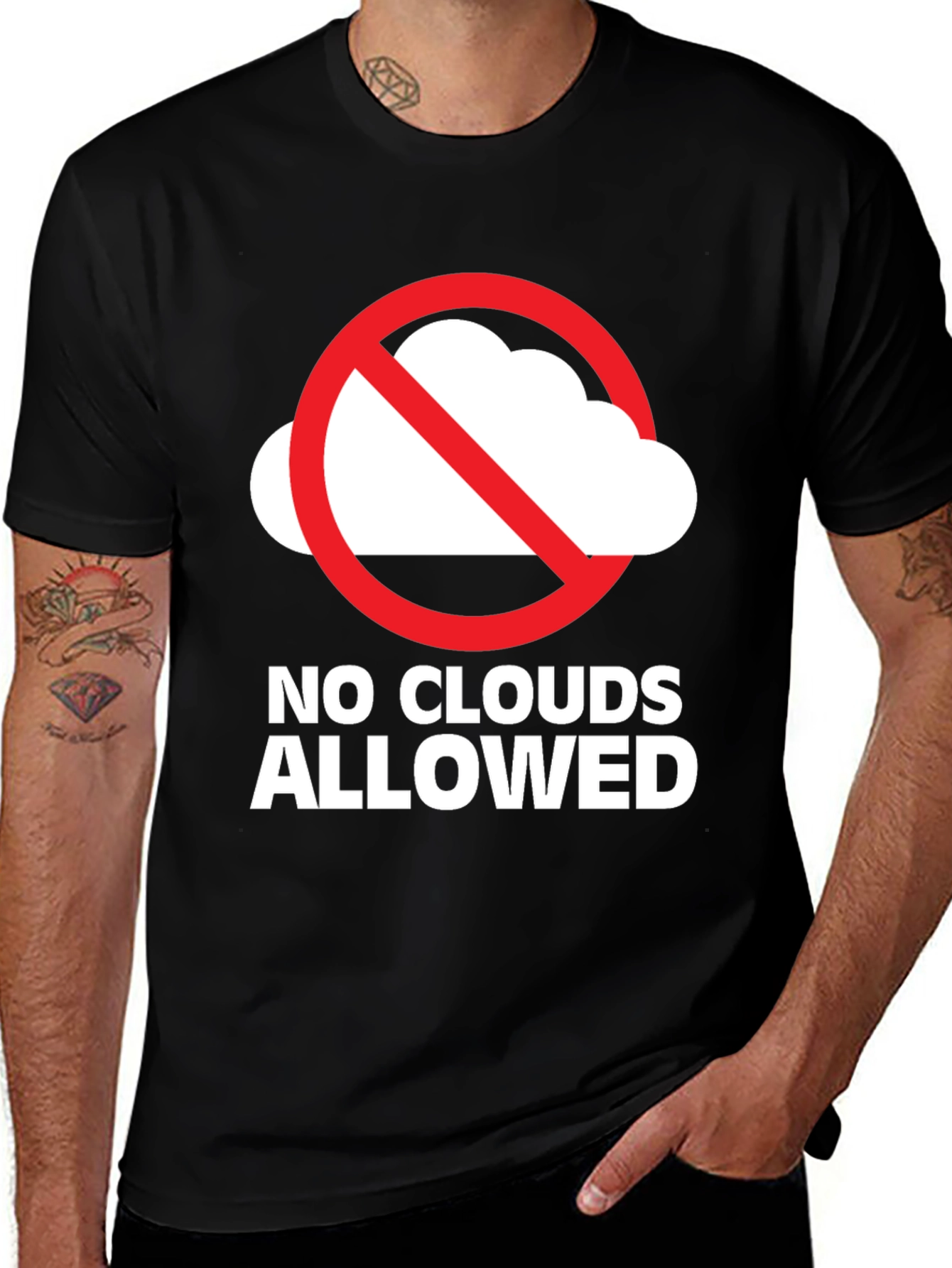 Variant 12 of No Clouds Allowed Graphic Tee