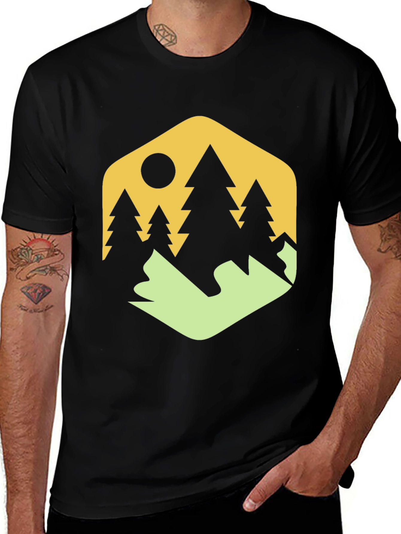 Variant 16 of Outdoor Adventure Graphic Tee - Nature Lover's Shirt
