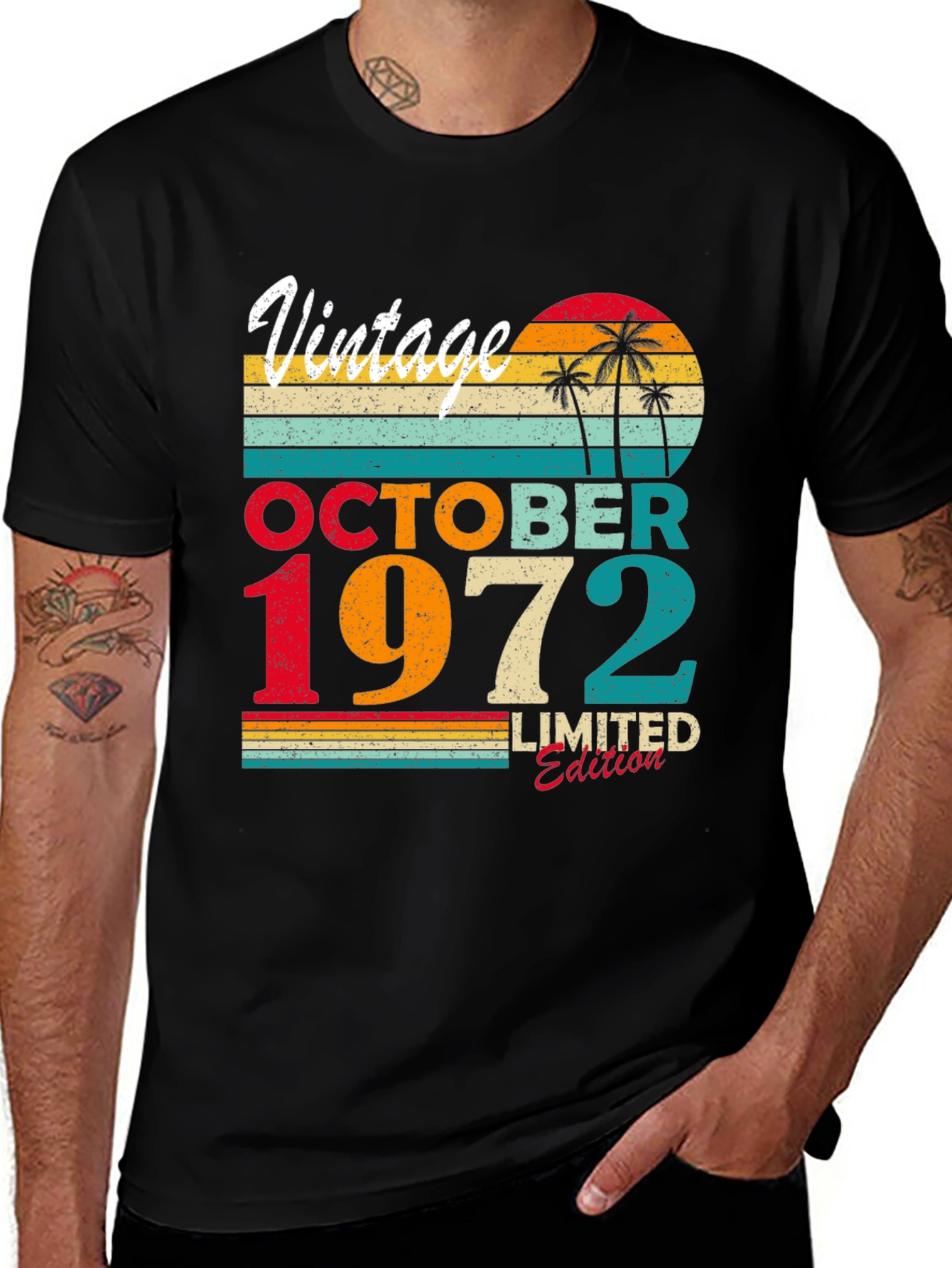 Variant 25 of Vintage October 1972 Limited Edition T-Shirt
