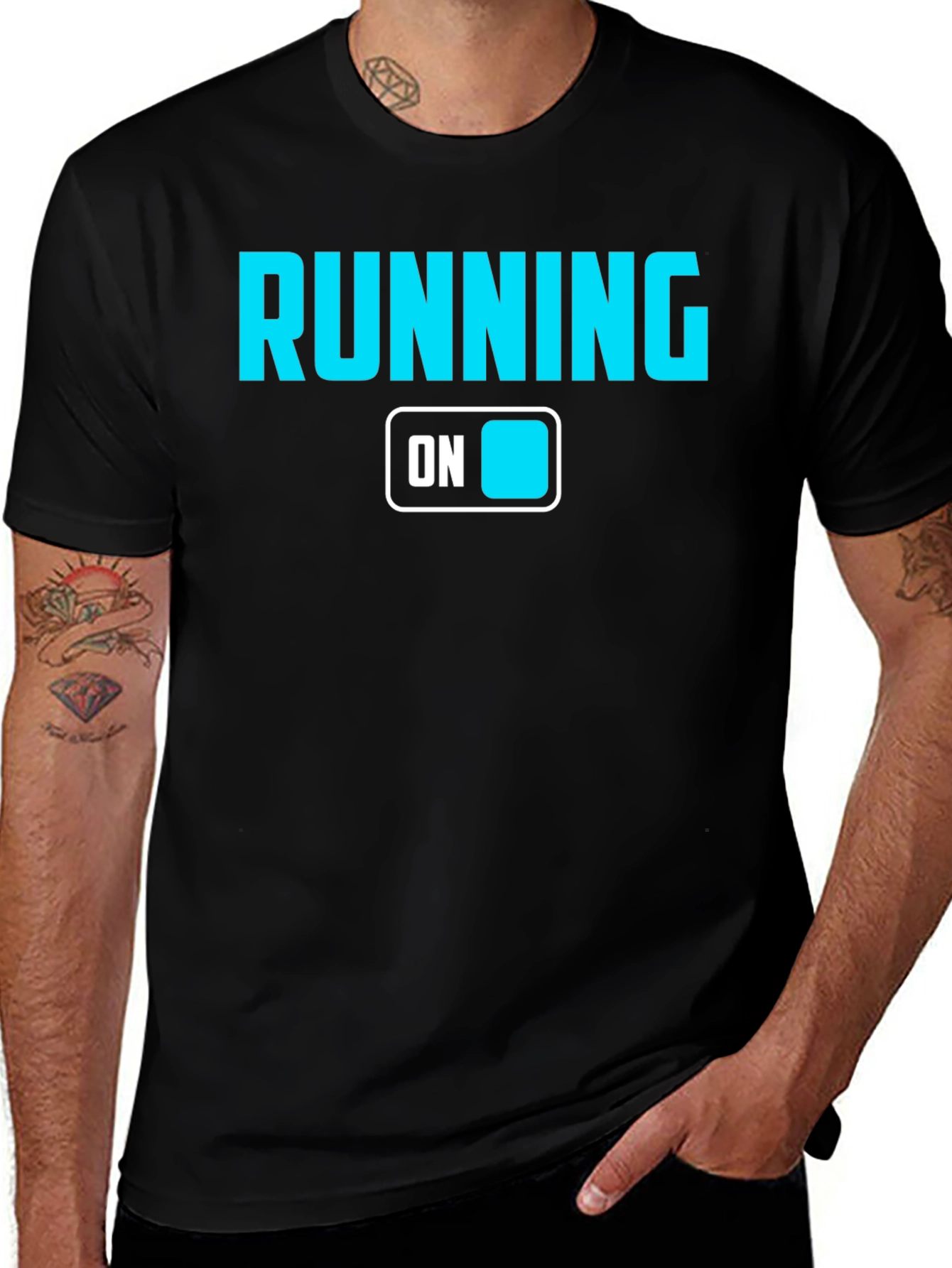 Running On T-Shirt