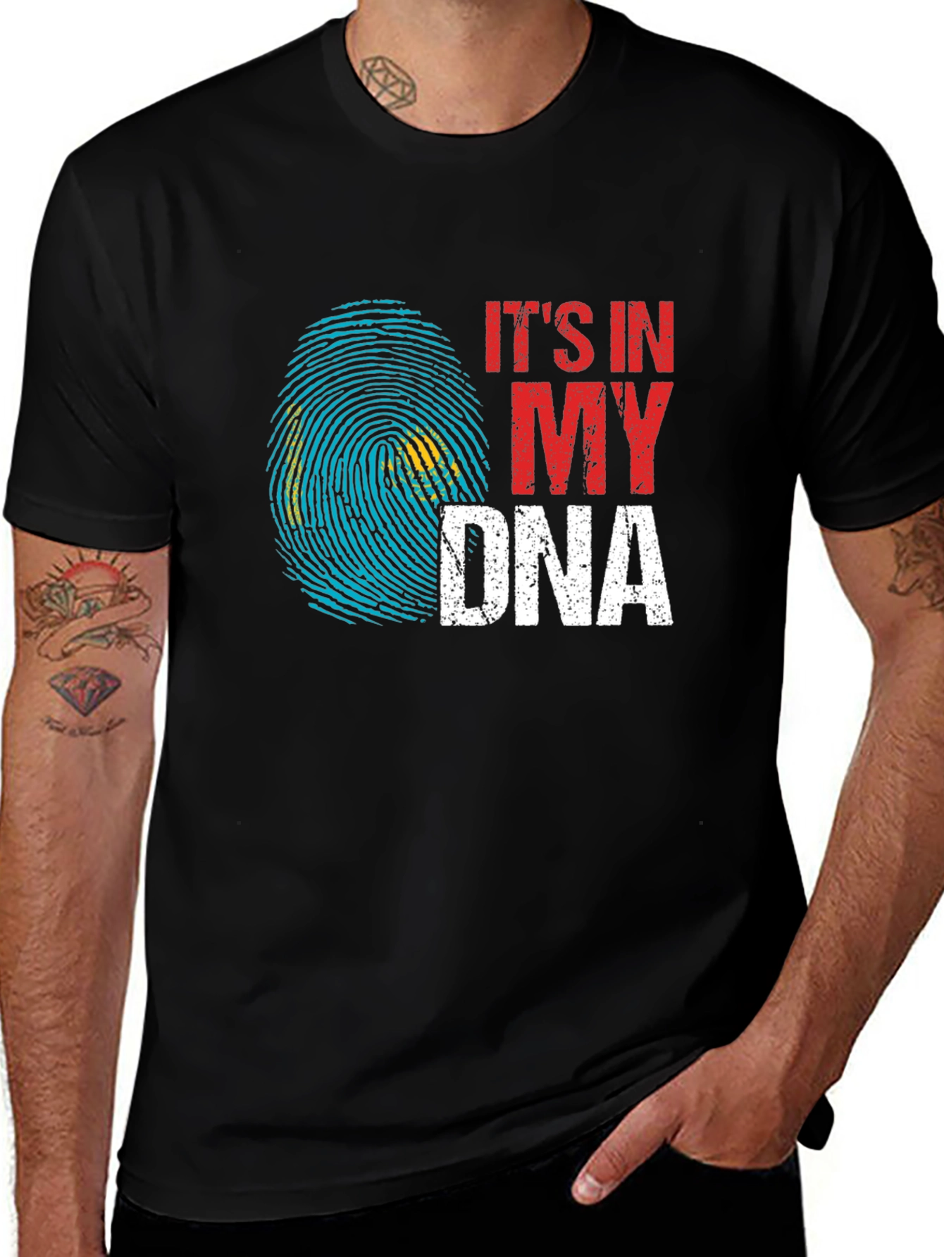 Kazakhstan DNA T-Shirt - It's In My DNA