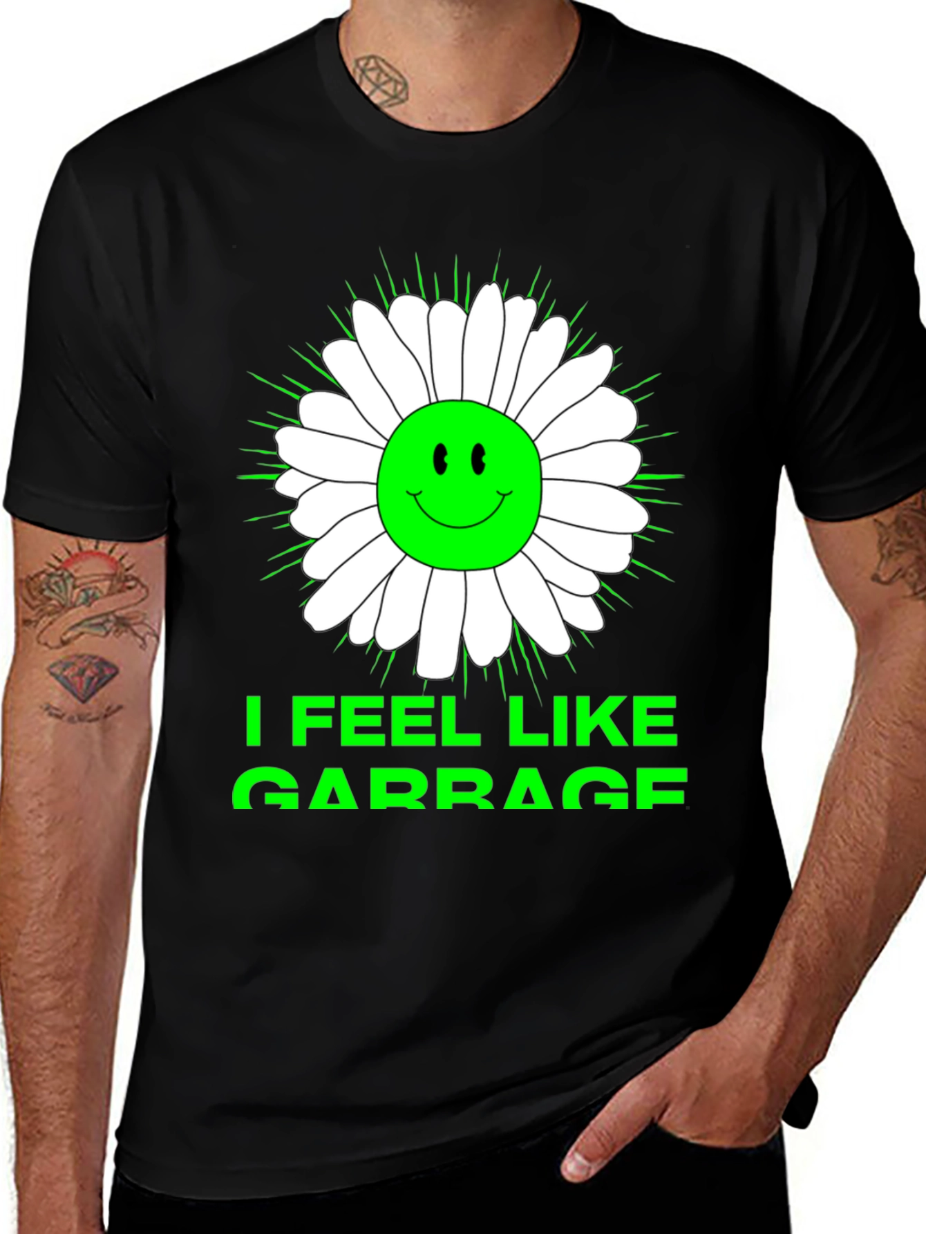 Variant 8 of I Feel Like Garbage Graphic T-Shirt
