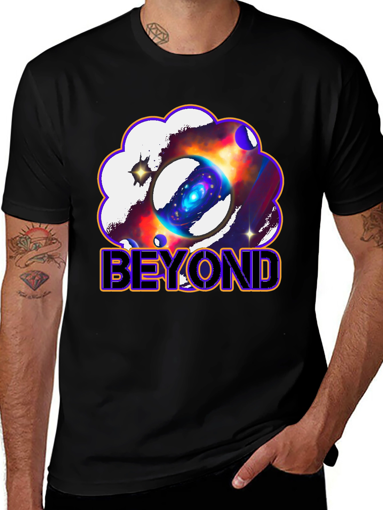 Variant 26 of Beyond Galaxy Graphic Print T-Shirt - Unisex