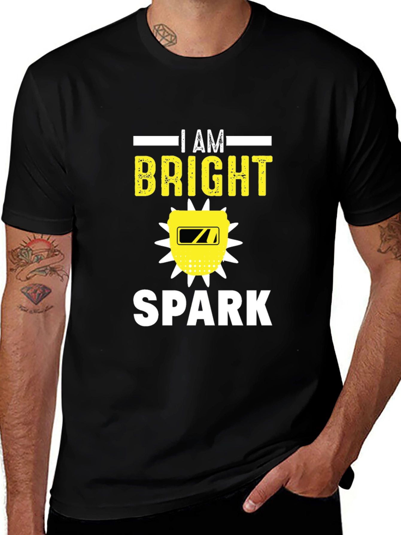 Bright Spark Welding T-Shirt - Cool Welder Gift