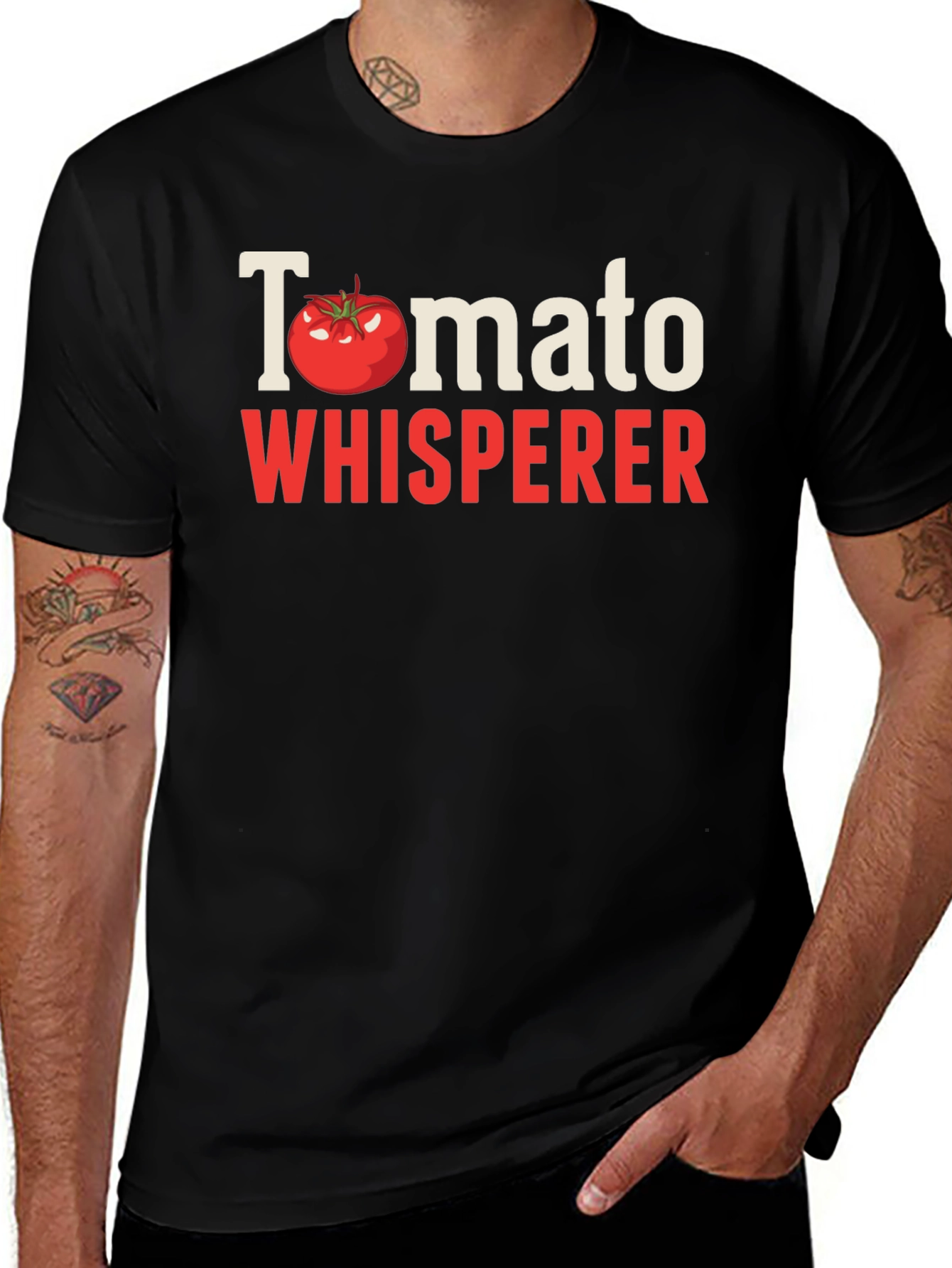 Variant 10 of Tomato Whisperer Graphic T-Shirt - Gardener's Gift