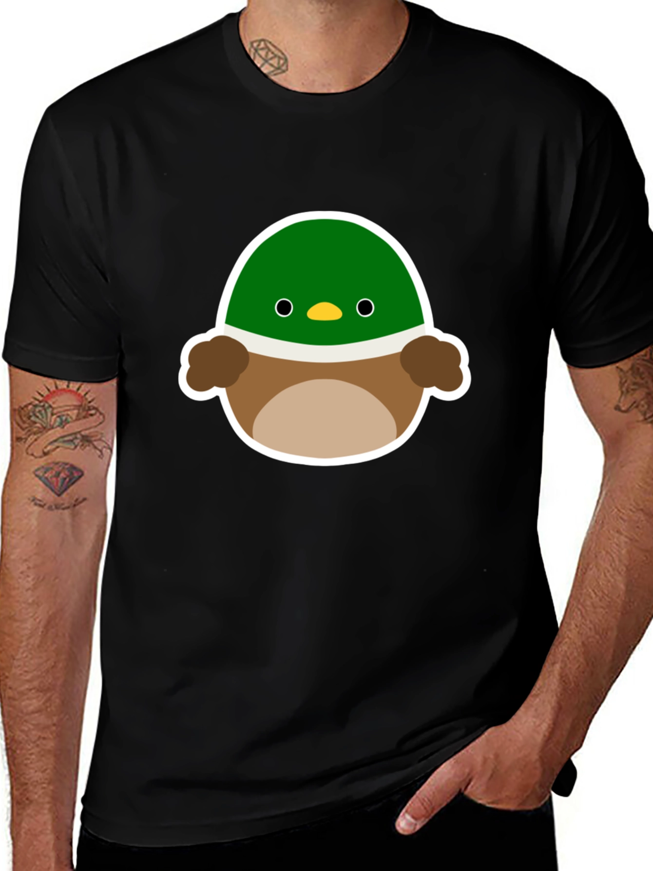 Variant 27 of Cute Duck Graphic T-Shirt - Fun & Stylish