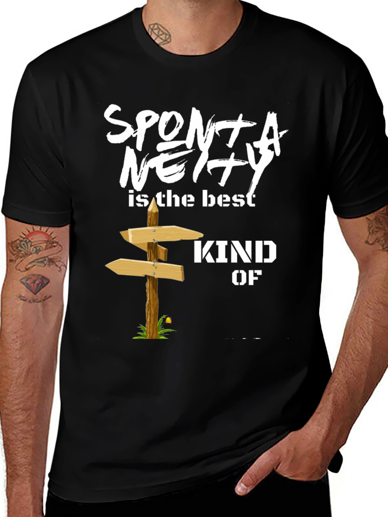Variant 9 of Spontaneity T-Shirt: Best Kind of Adventure Tee