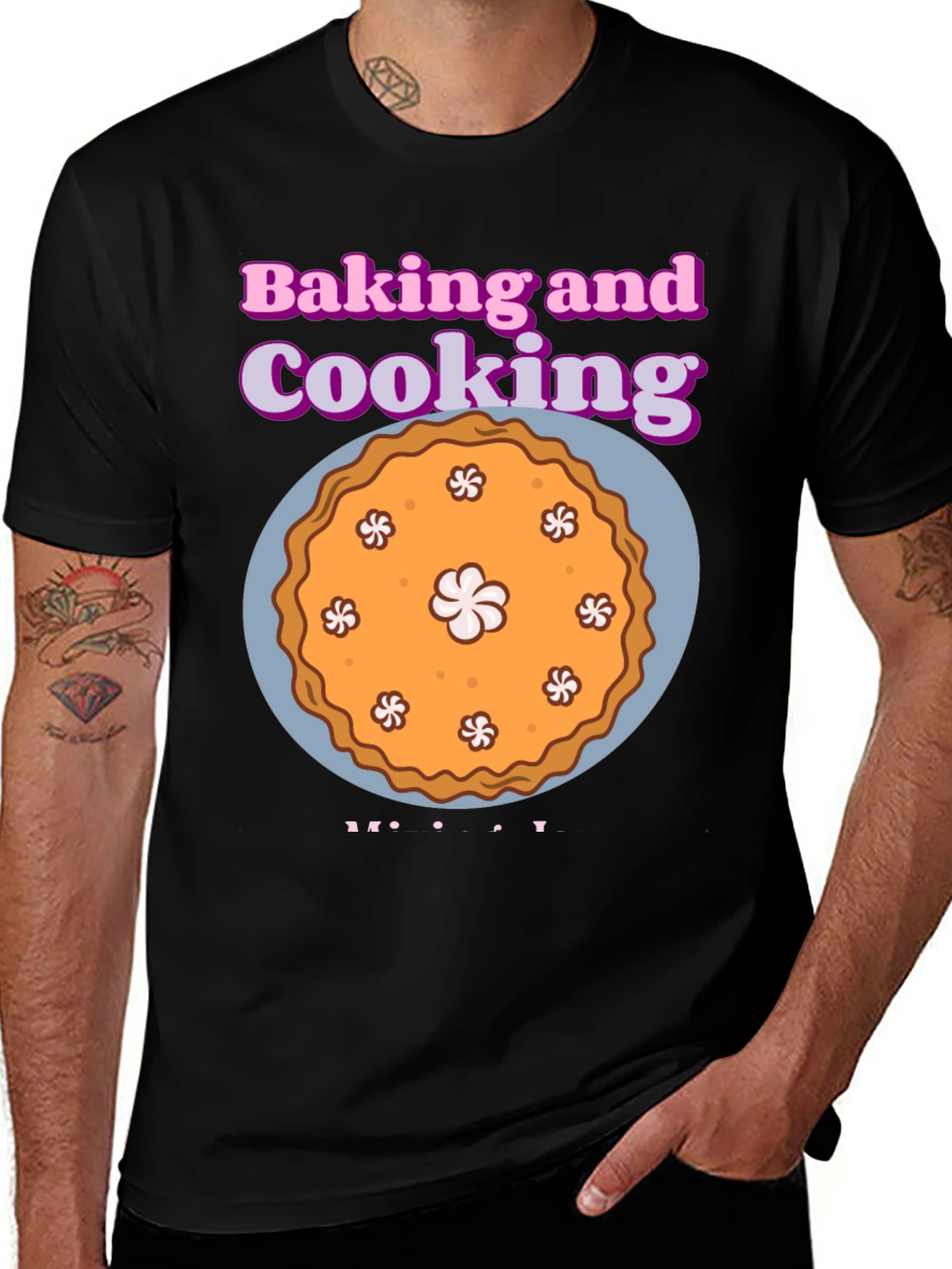 Variant 21 of Baking and Cooking Pie Graphic T-Shirt