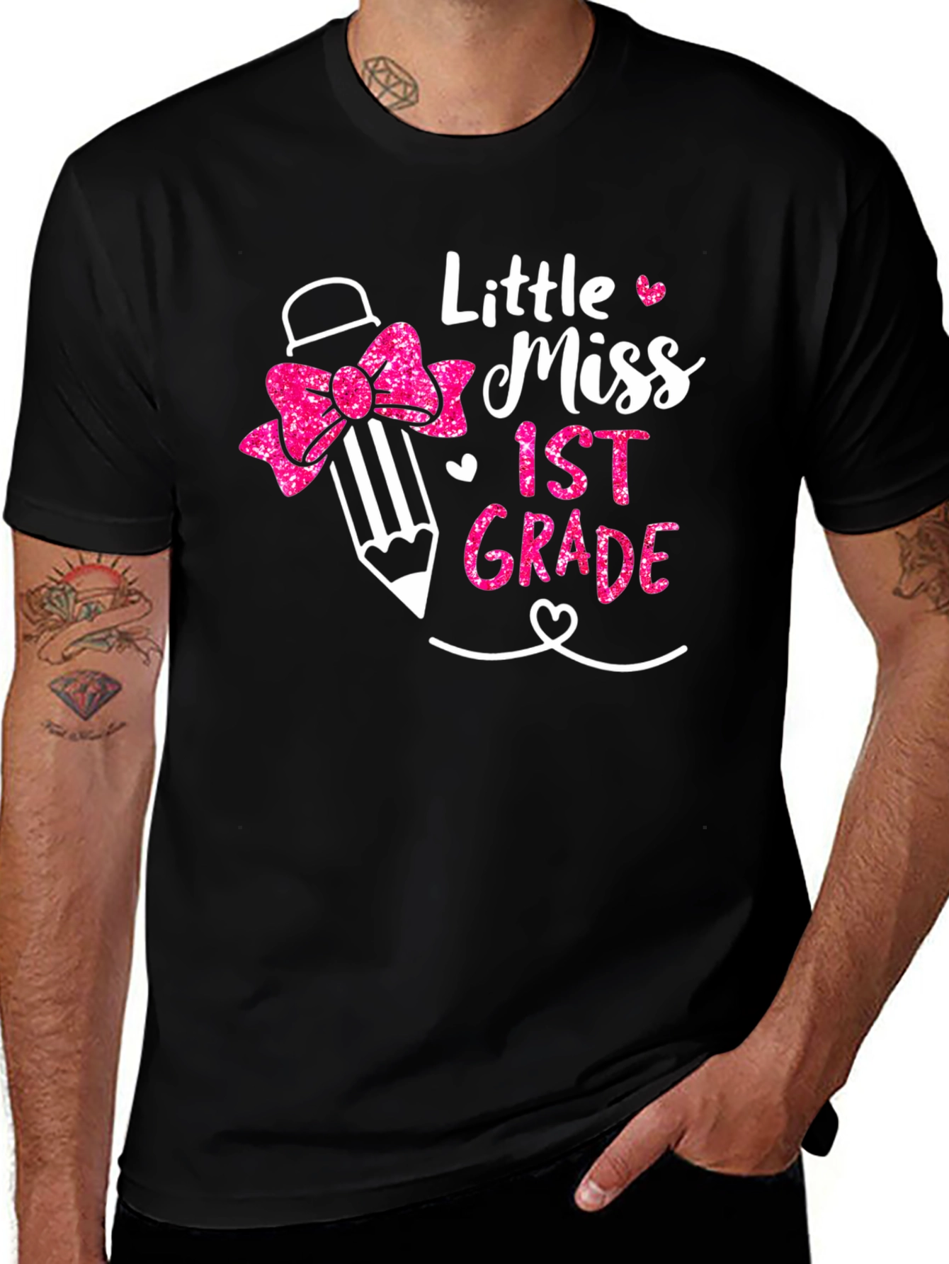 Variant 12 of Little Miss 1st Grade Back to School T-Shirt