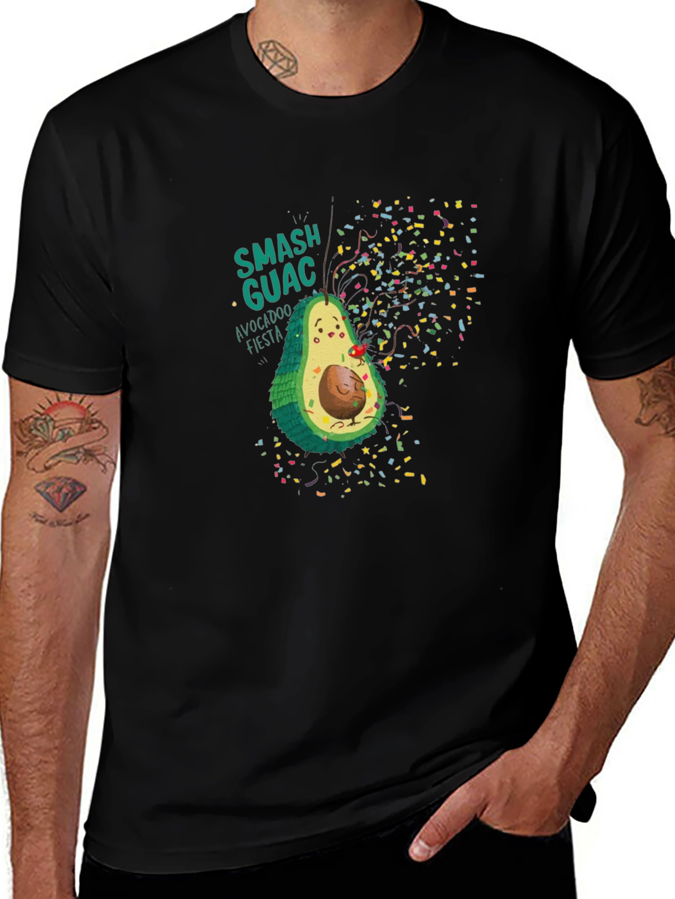 Smash Guac Avocado Fiesta T-Shirt