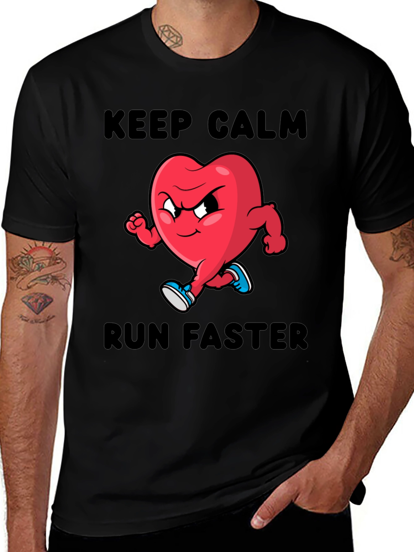 Keep Calm Run Faster T-Shirt