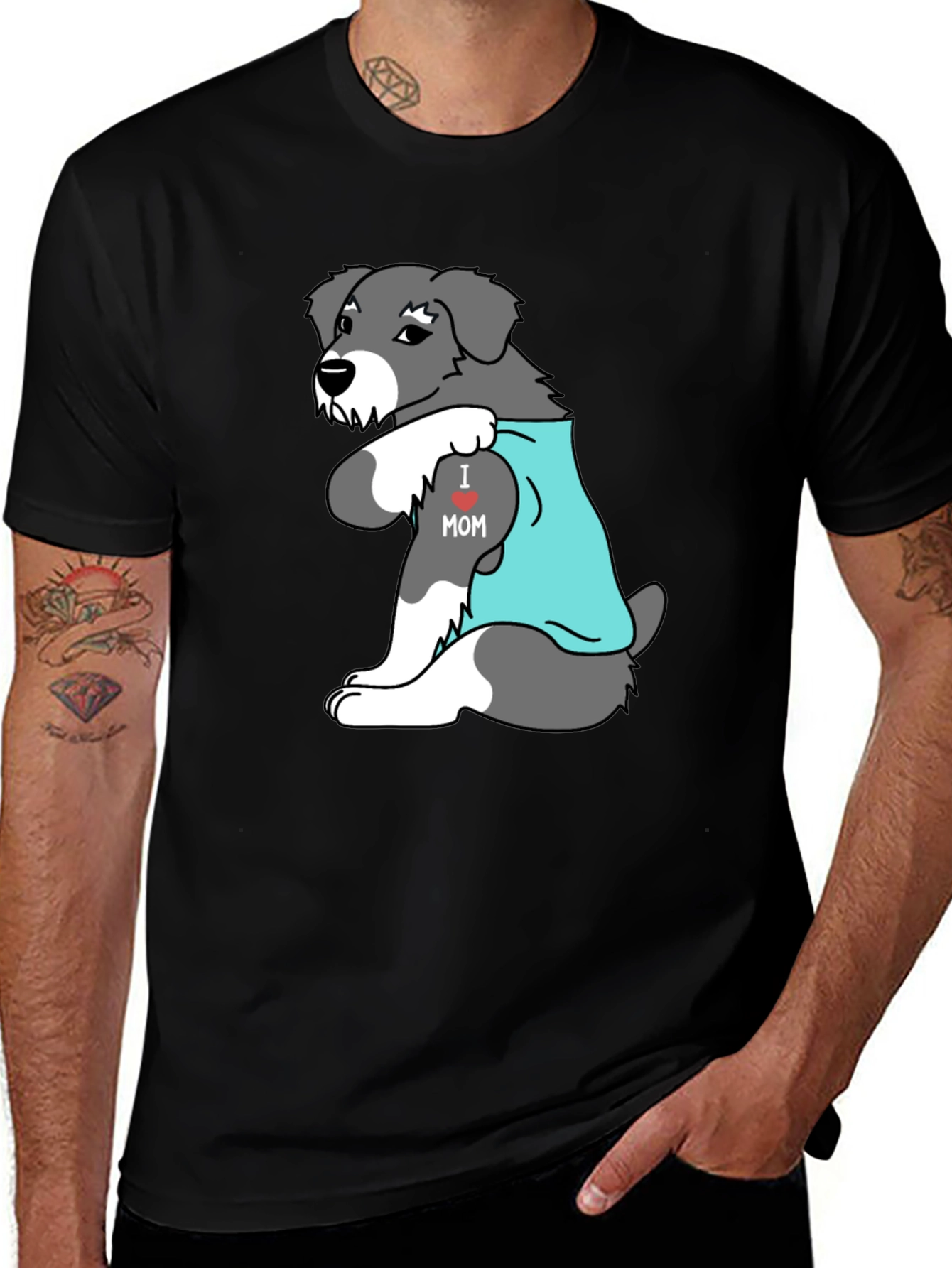 Variant 14 of Dog Mom Tee - Adorable Pet Lover T-Shirt