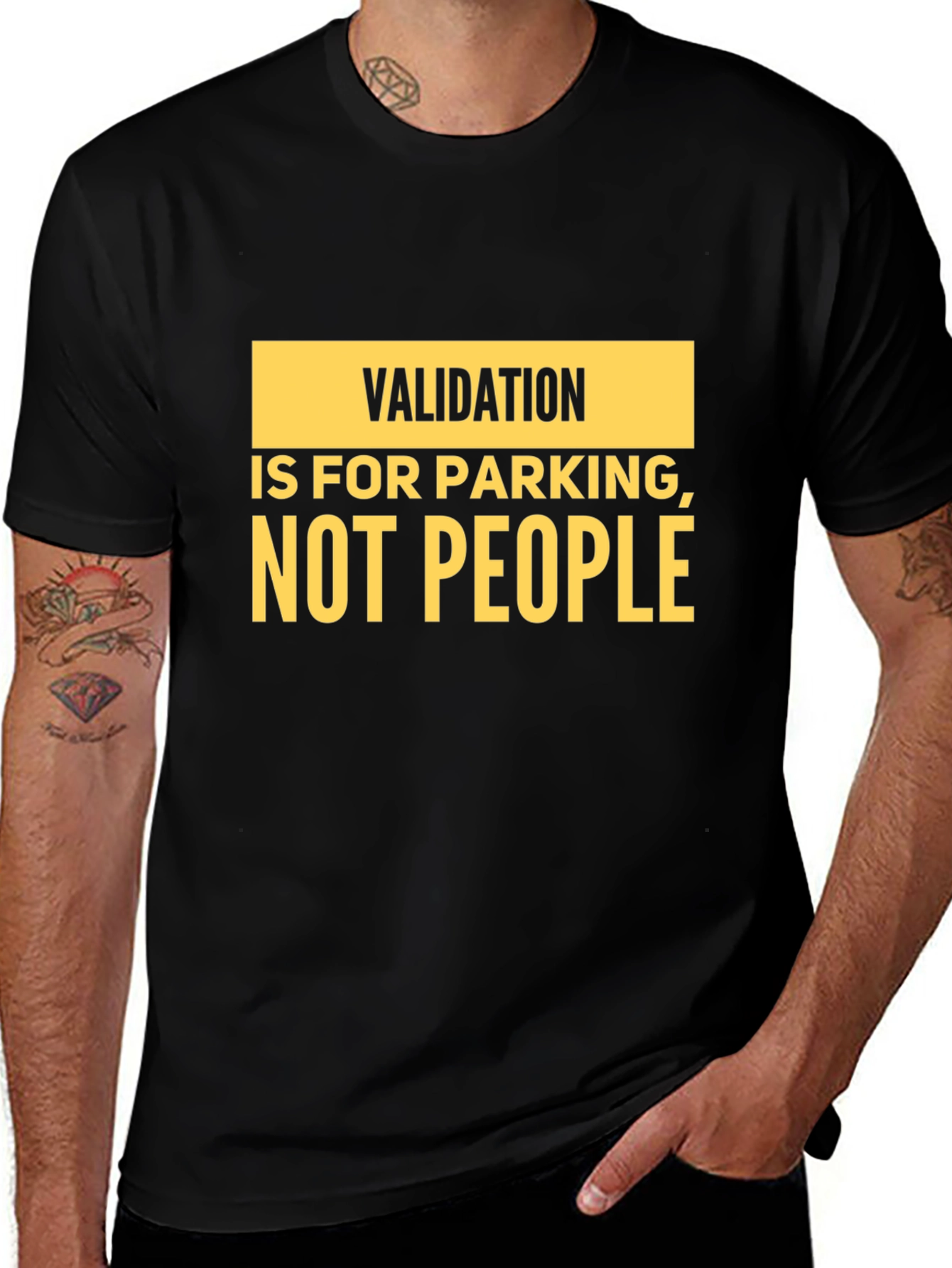 Variant 13 of Validation is for Parking T-Shirt - Funny Sarcastic Tee