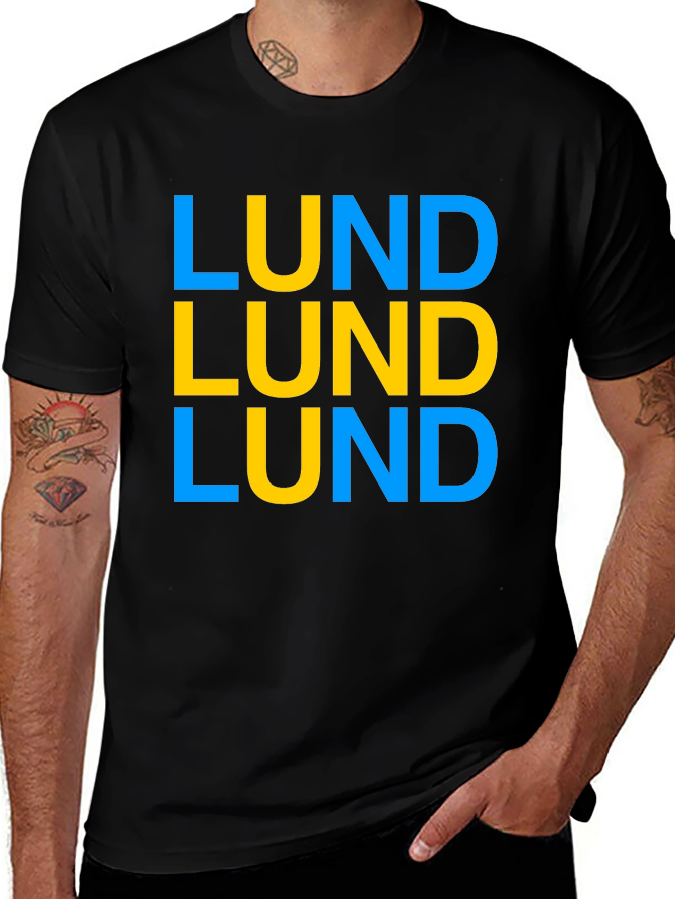 LUND Graphic Tee - Casual Stylish Top
