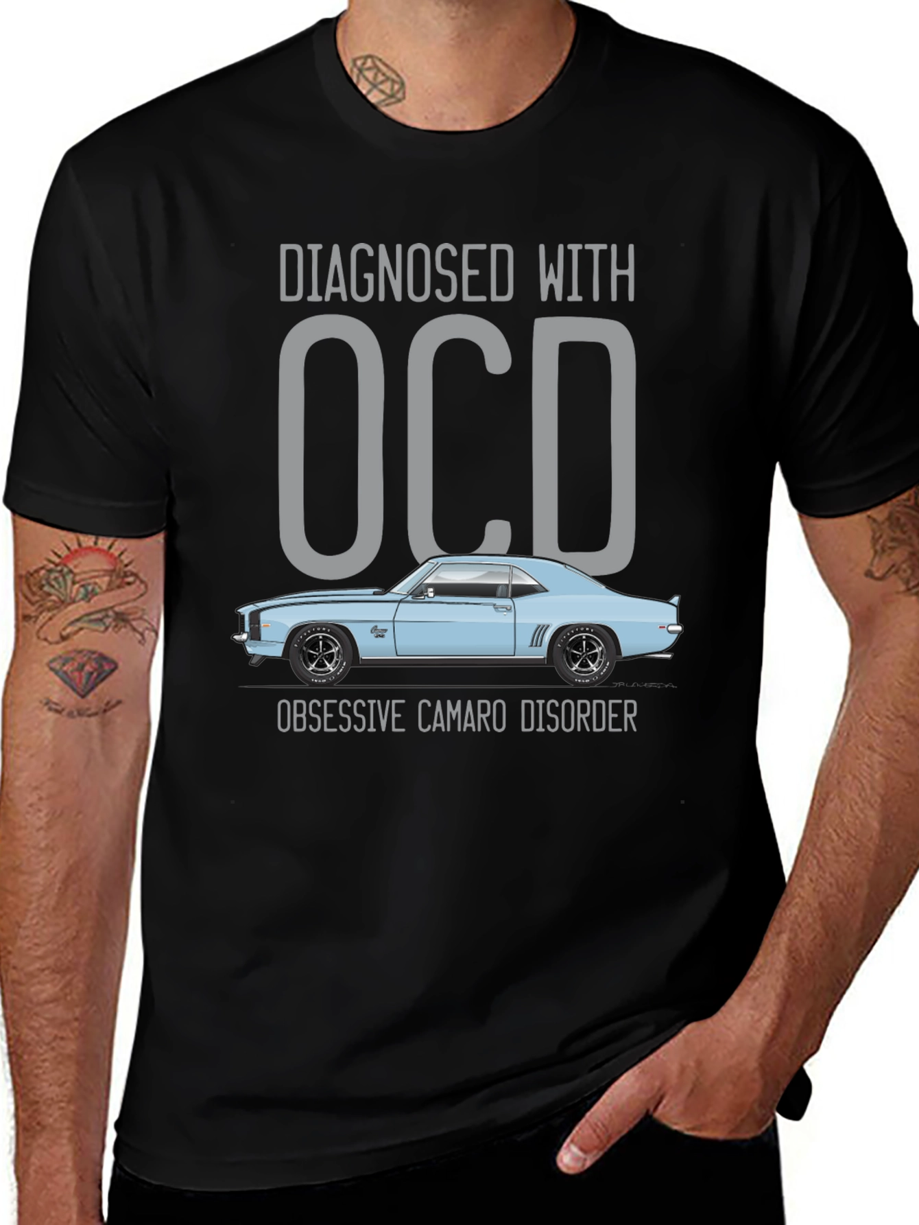 OCD Obsessive Camaro Disorder T-Shirt