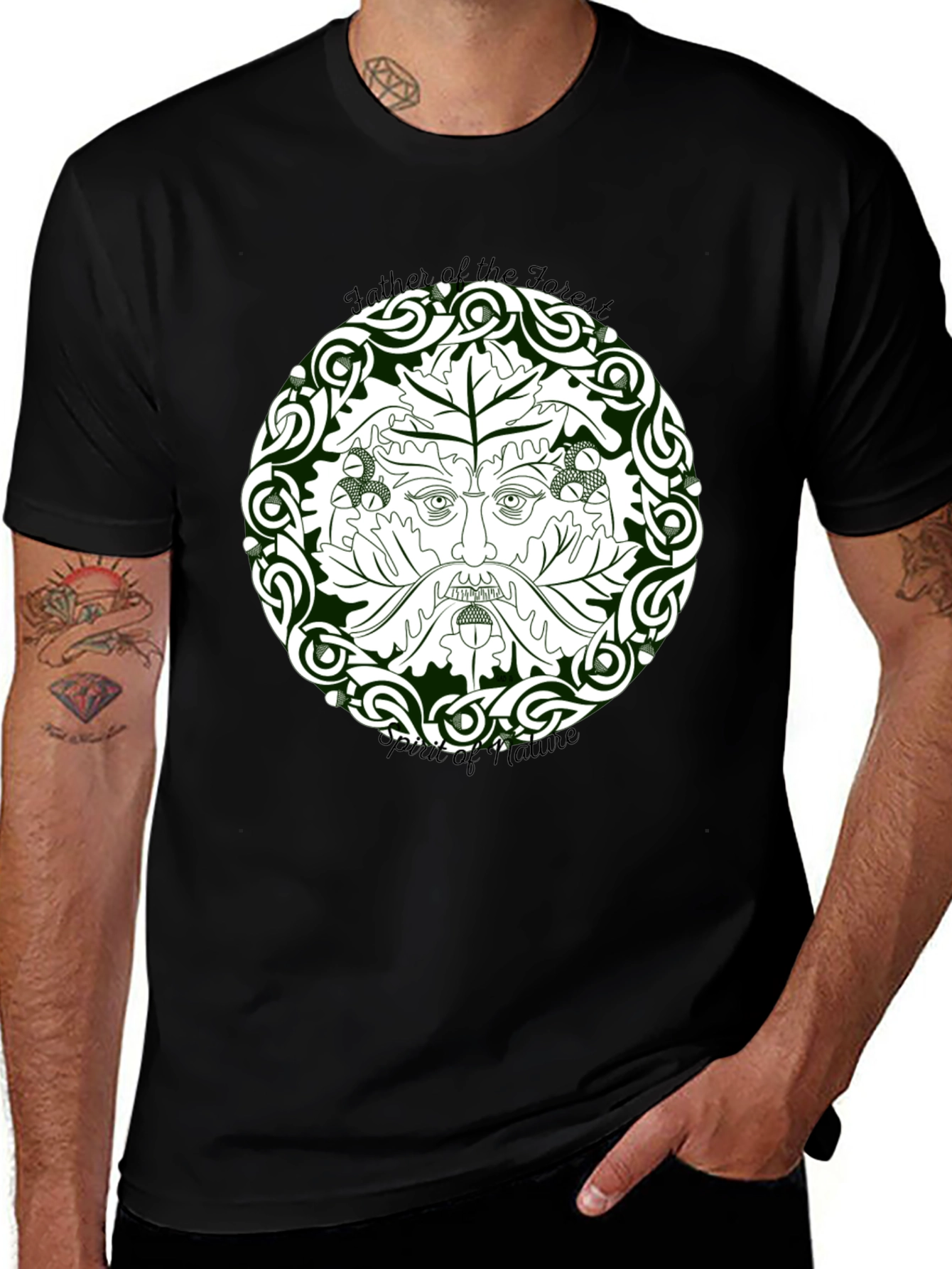 Father of the Forest T-Shirt - Spirit of Nature Tee