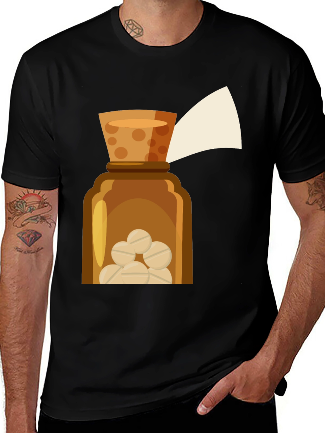 Variant 17 of Potion Bottle Graphic Tee