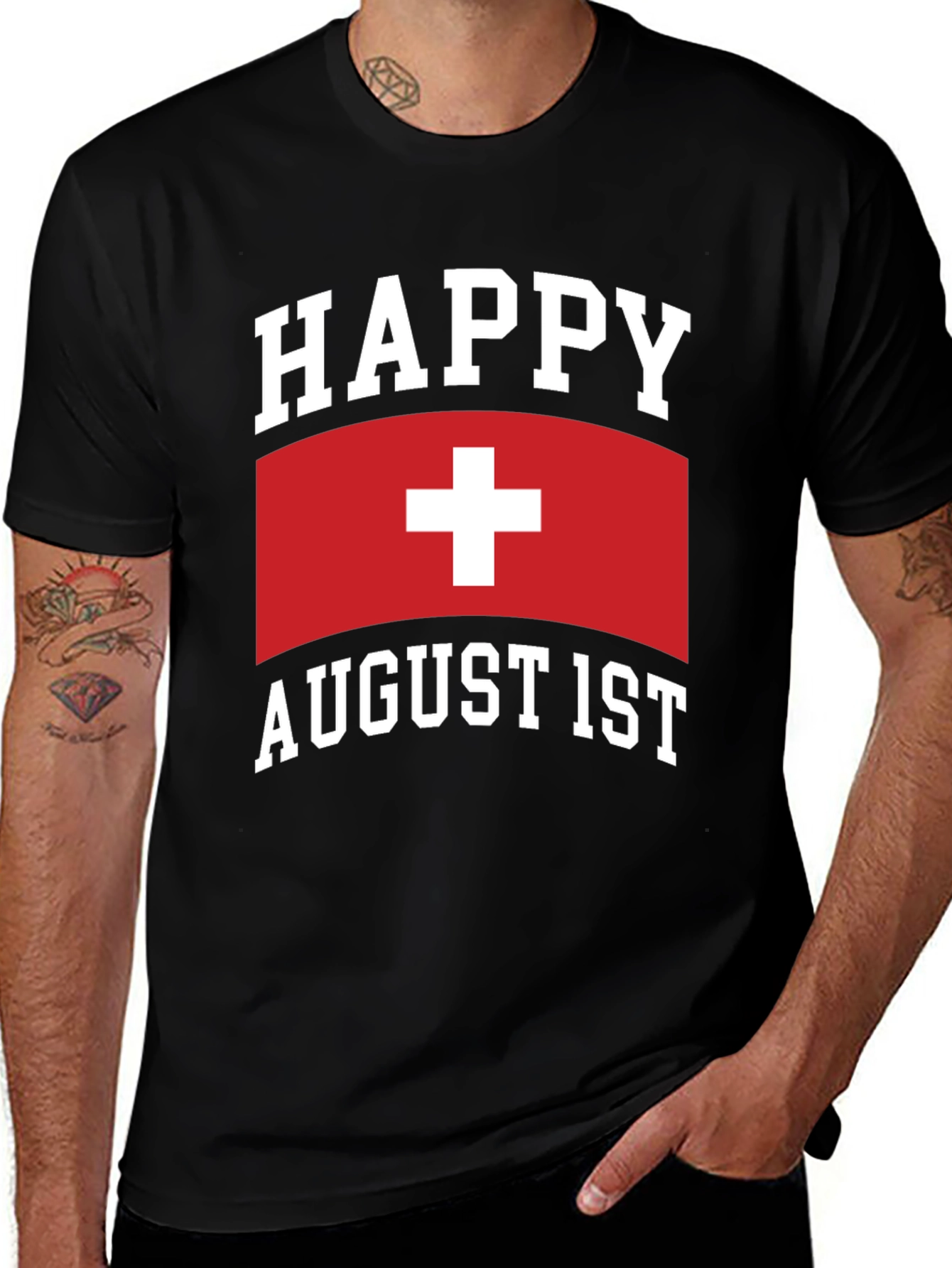 Happy August 1st Switzerland T-Shirt
