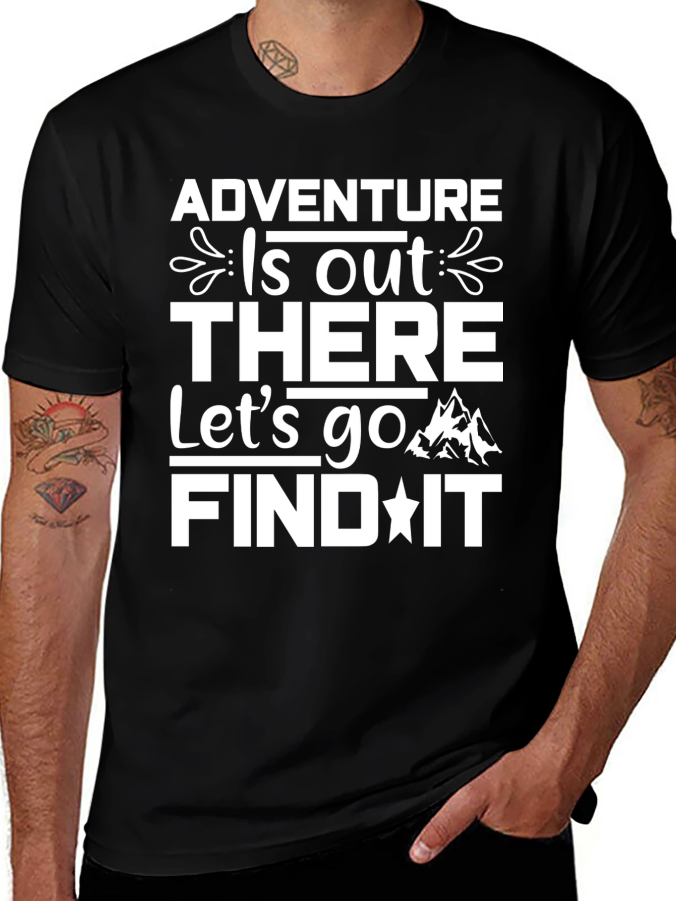 Variant 27 of Adventure Is Out There Graphic Tee - Find It T-Shirt