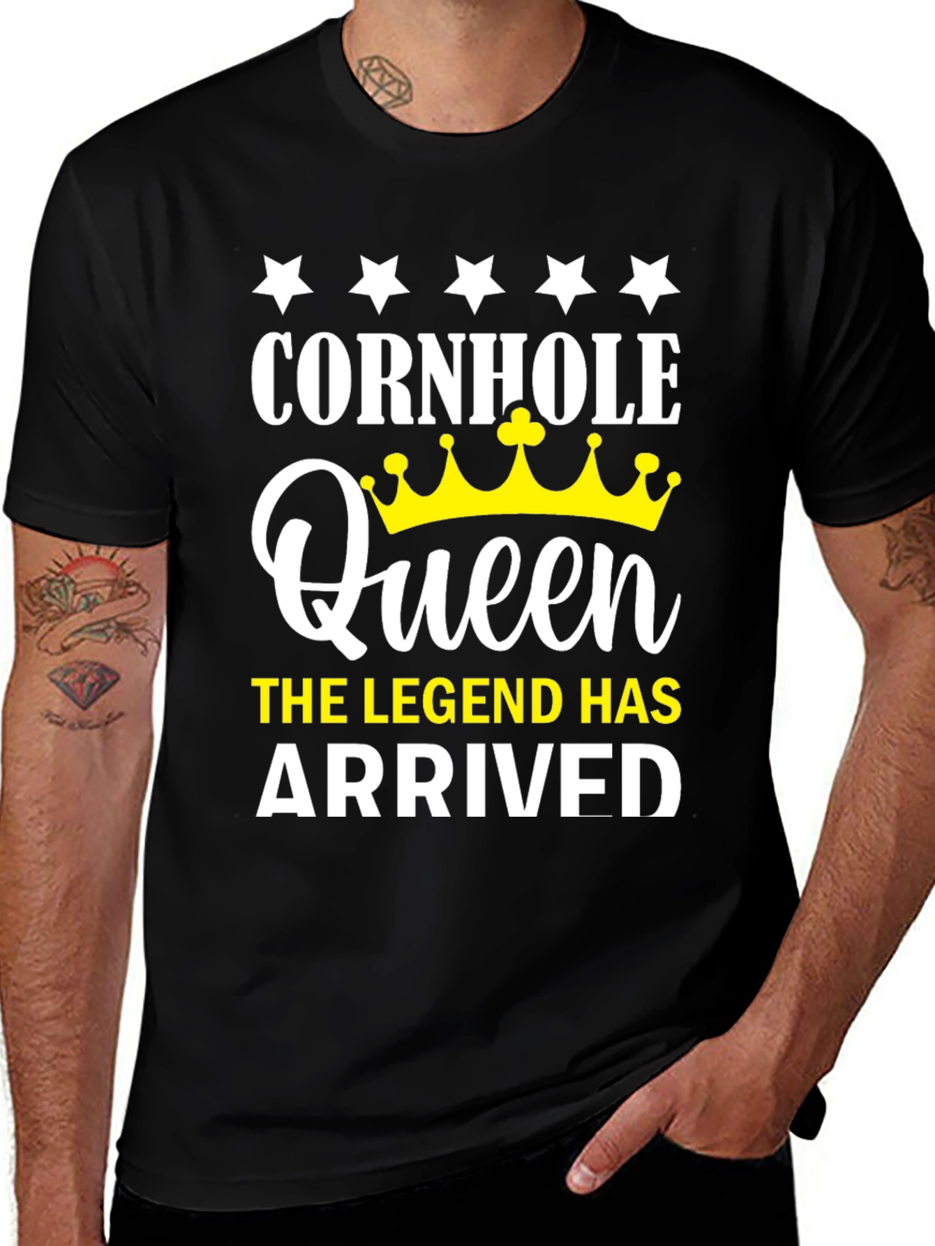 Variant 30 of Cornhole Queen Legend T-Shirt