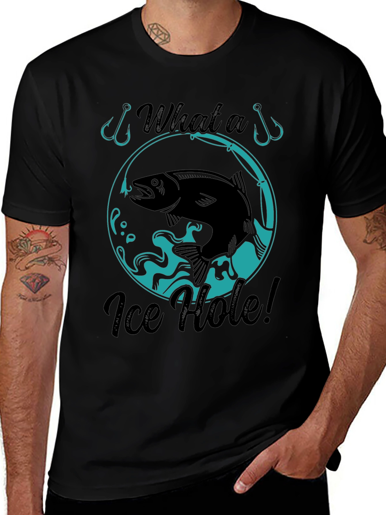 Variant 13 of What a Ice Hole! Graphic Tee