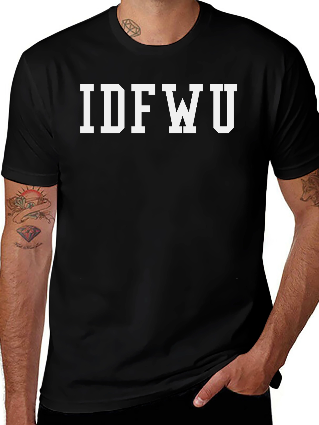 Variant 22 of IDFWU Graphic T-Shirt - Bold Statement Tee