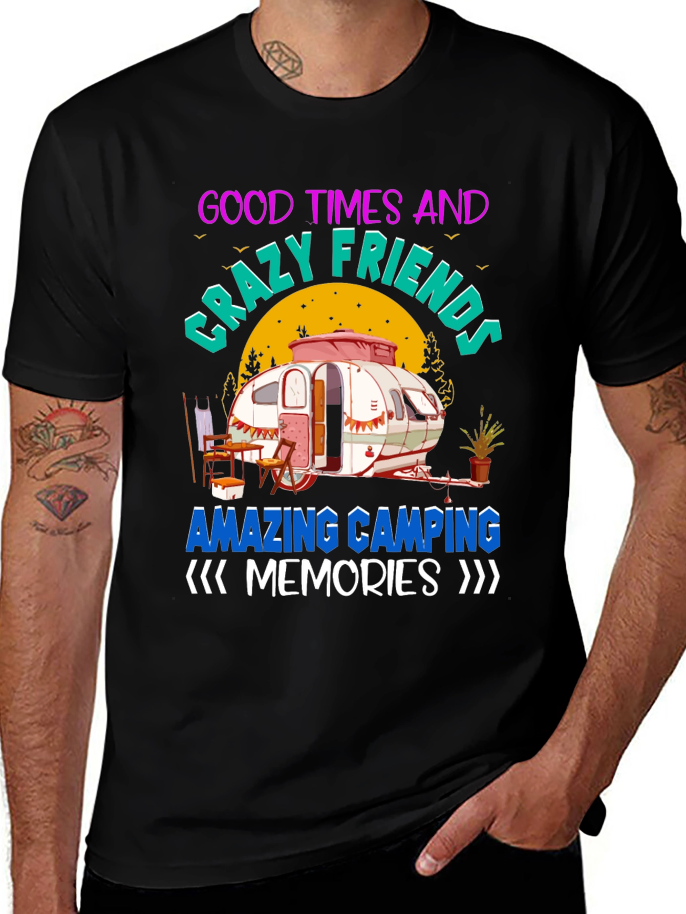 Variant 11 of Camping Memories T-Shirt