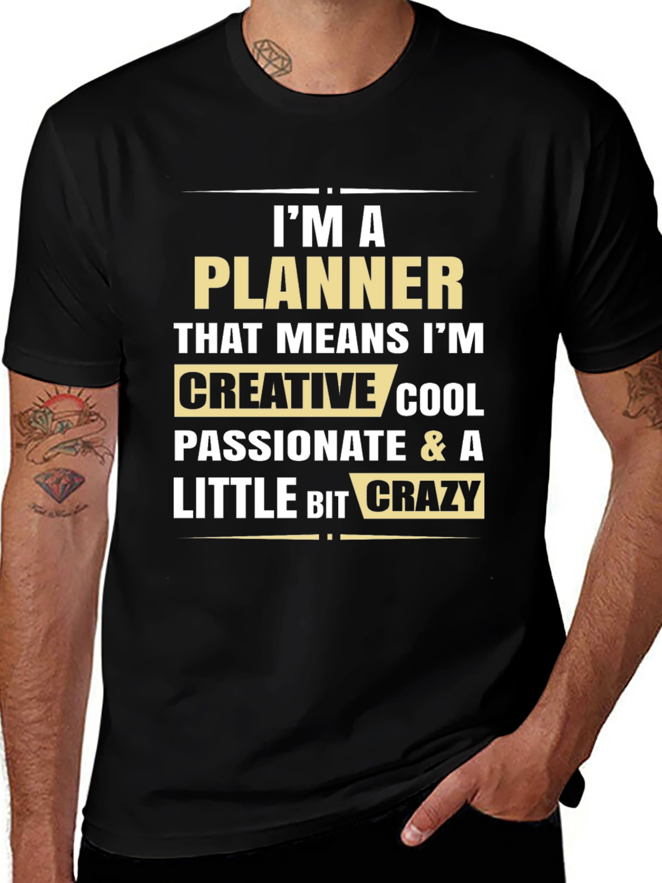 Variant 6 of I'm A Planner Creative Cool T-Shirt