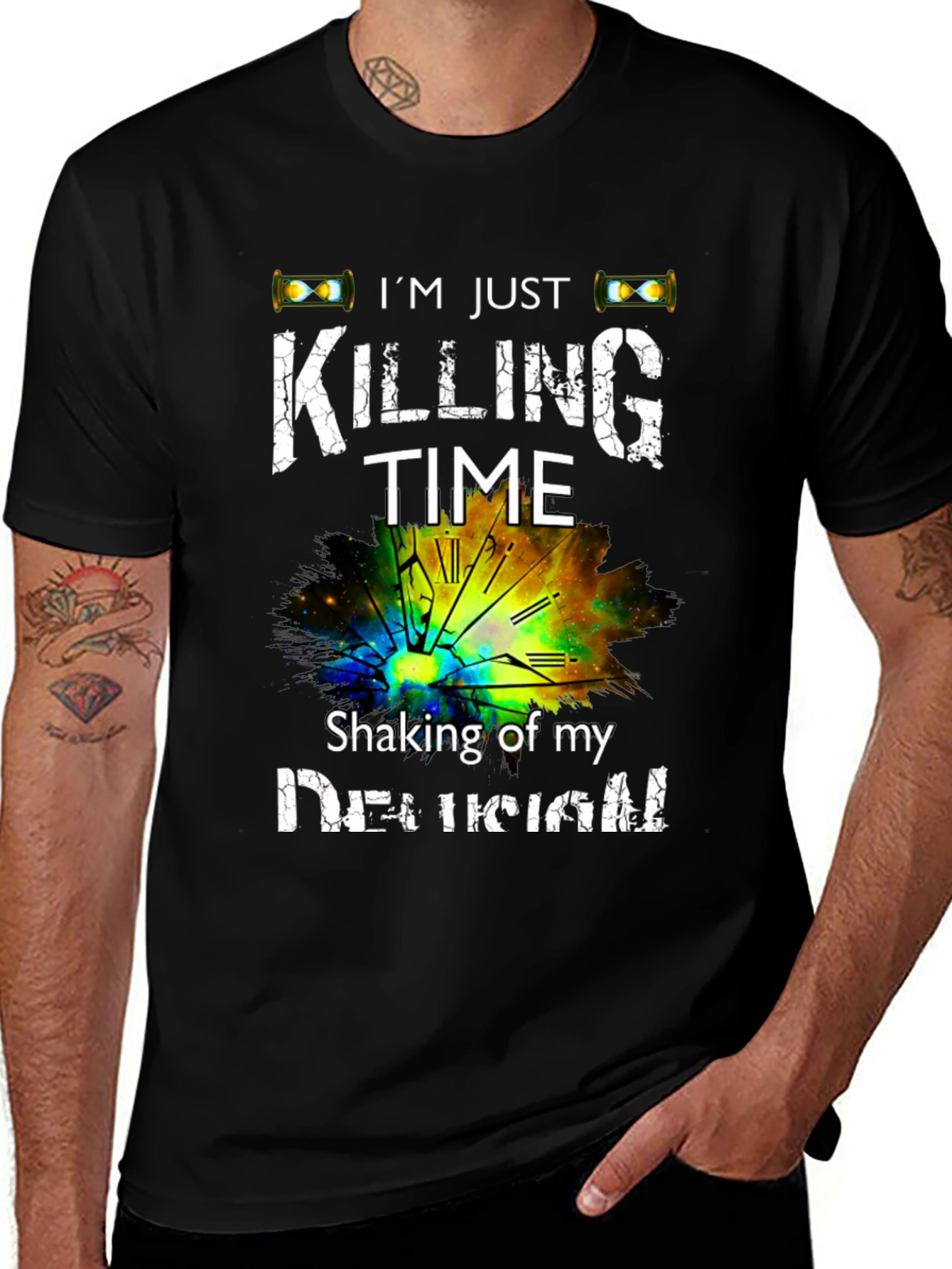 Variant 24 of Killing Time T-Shirt, Shaking Decisions Graphic Tee