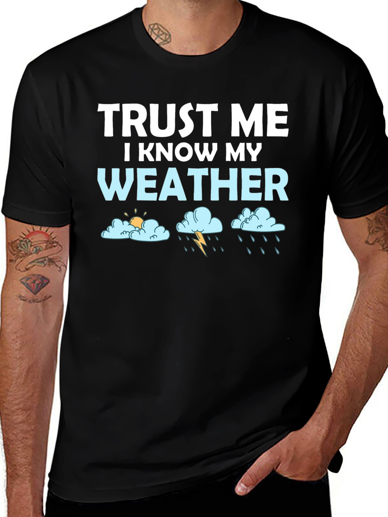 Variant 15 of Trust Me, I Know My Weather T-Shirt