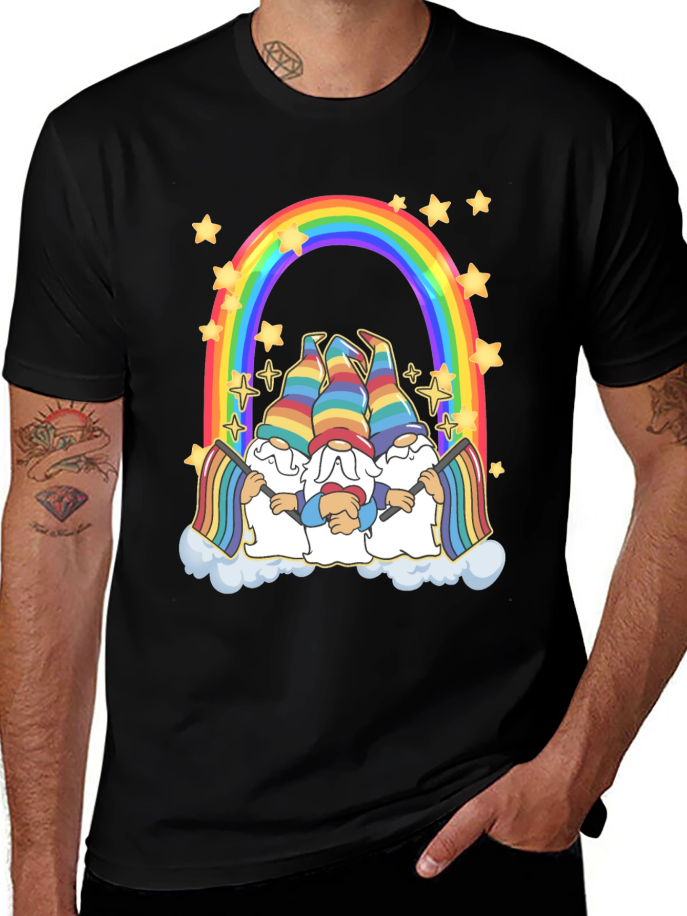 Variant 28 of Rainbow Pride Gnomes T-Shirt