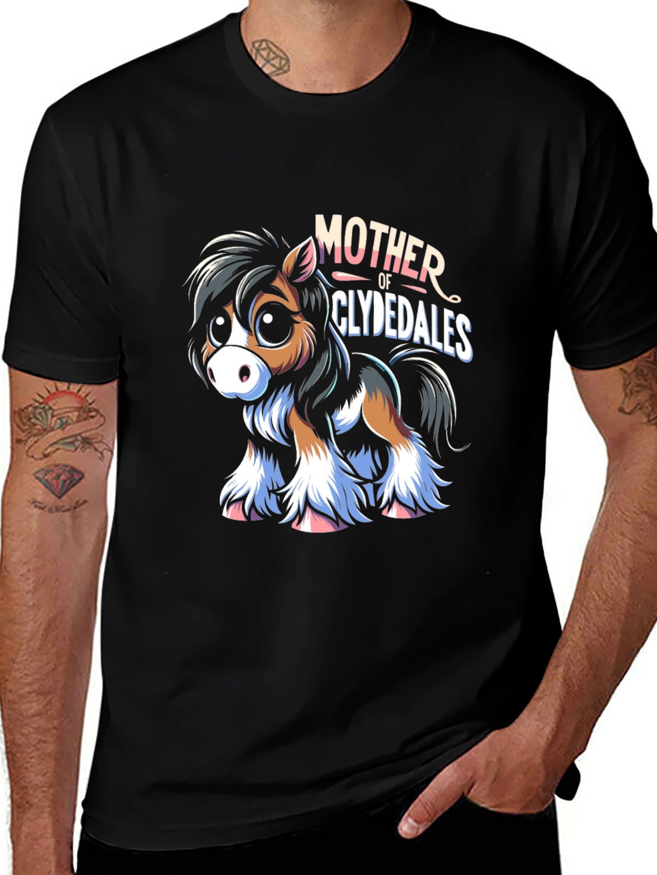 Clydesdale Horse Lover T-Shirt