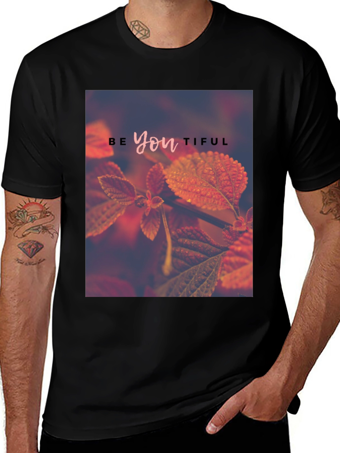 Variant 10 of Be-YOU-tiful Graphic Tee - Stylish Comfort