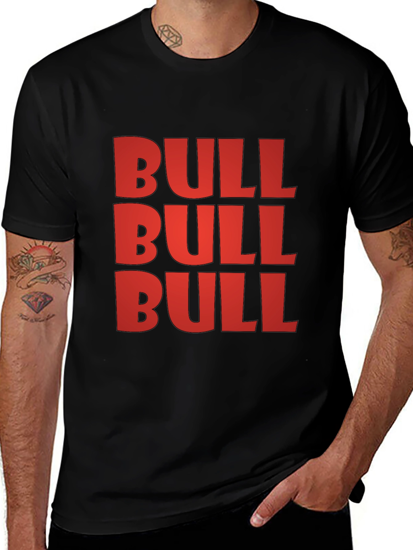 Variant 12 of Bold BULL Graphic Tee - Statement T-Shirt