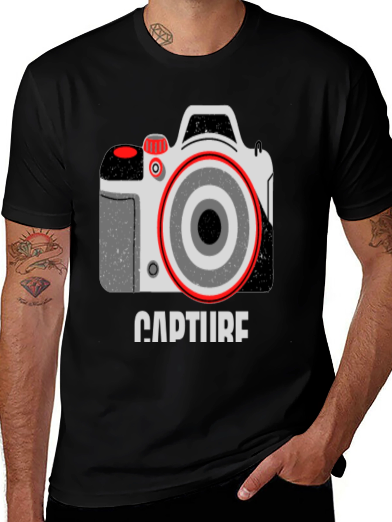 Variant 9 of Capture Camera Graphic T-Shirt - Photography Tee