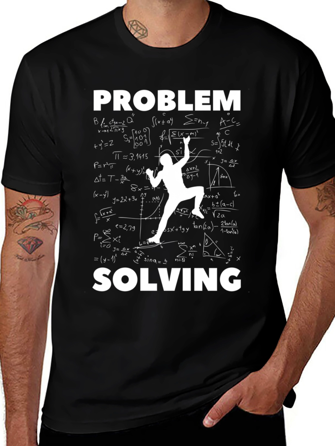 Variant 19 of Problem Solving Rock Climbing T-Shirt