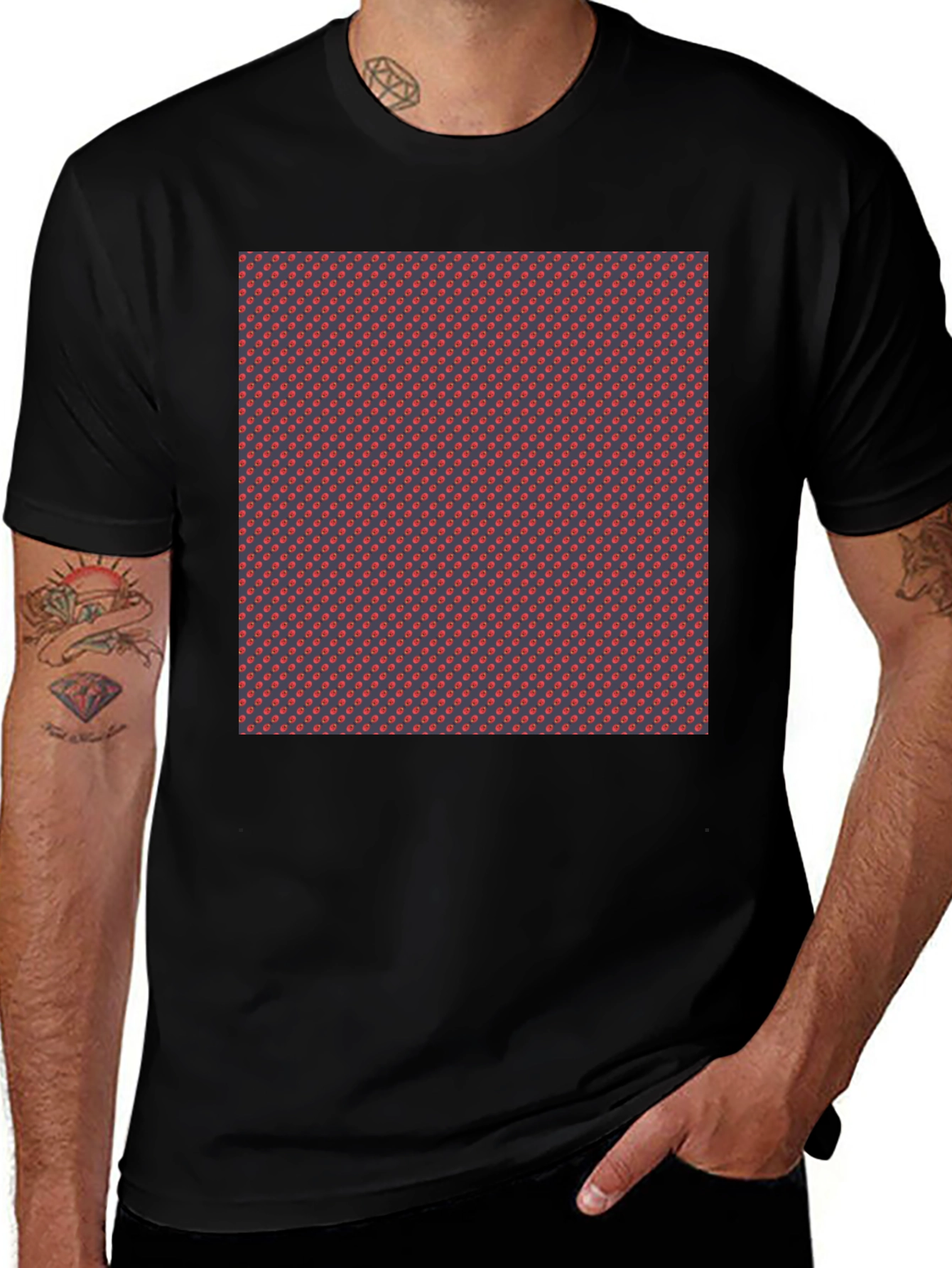 Variant 13 of Patterned T-Shirt