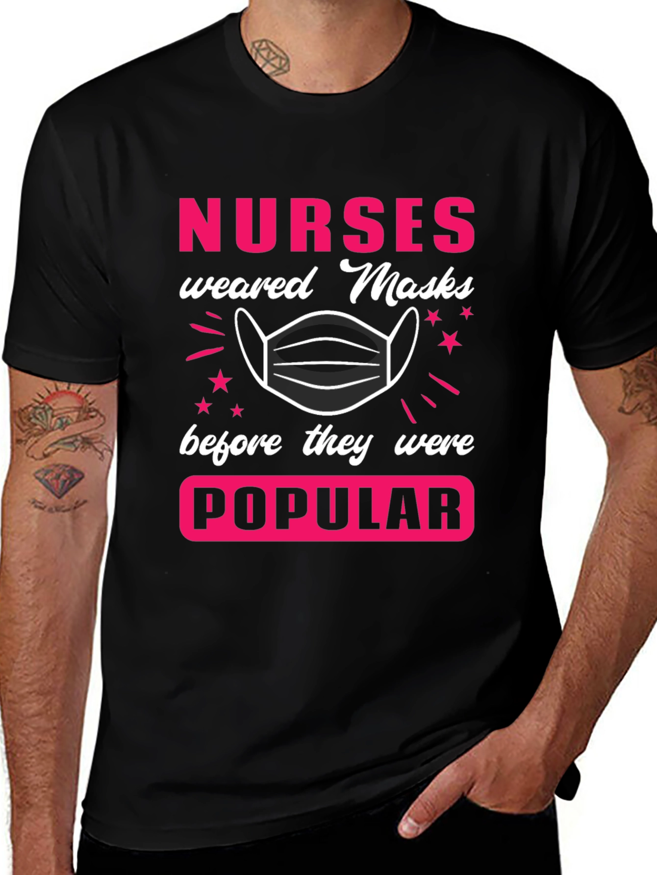 Nurses Wore Masks T-Shirt - Essential Workers Tee