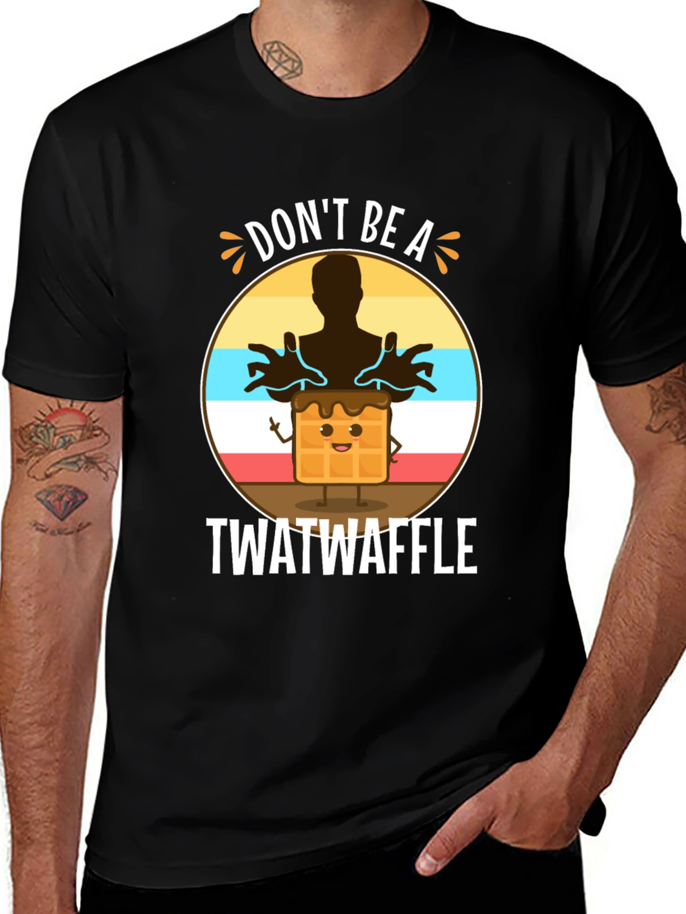 Variant 4 of Don't Be A Twatwaffle Graphic T-Shirt