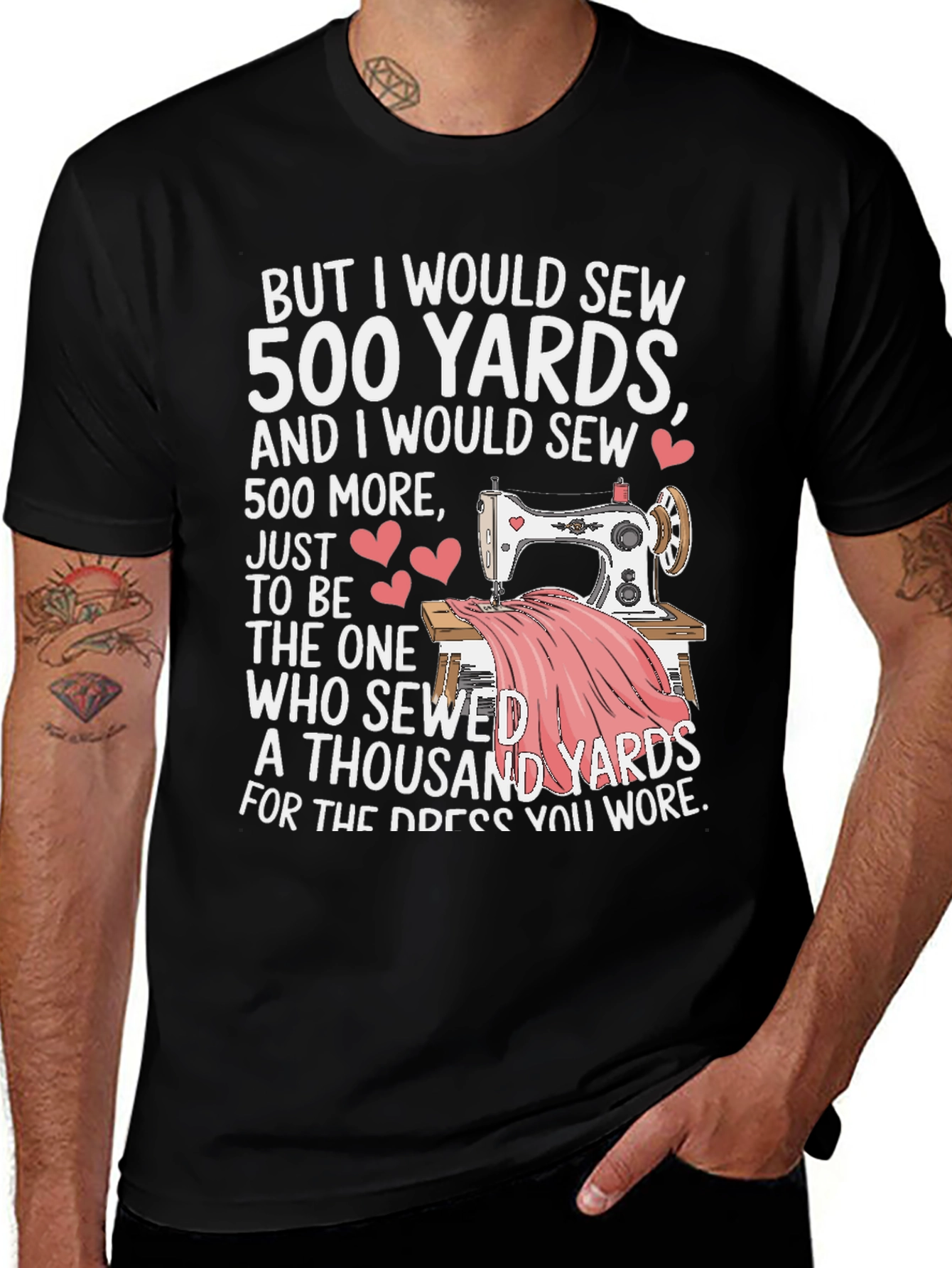 Sewing Lover T-Shirt: Thousand Yards Dress