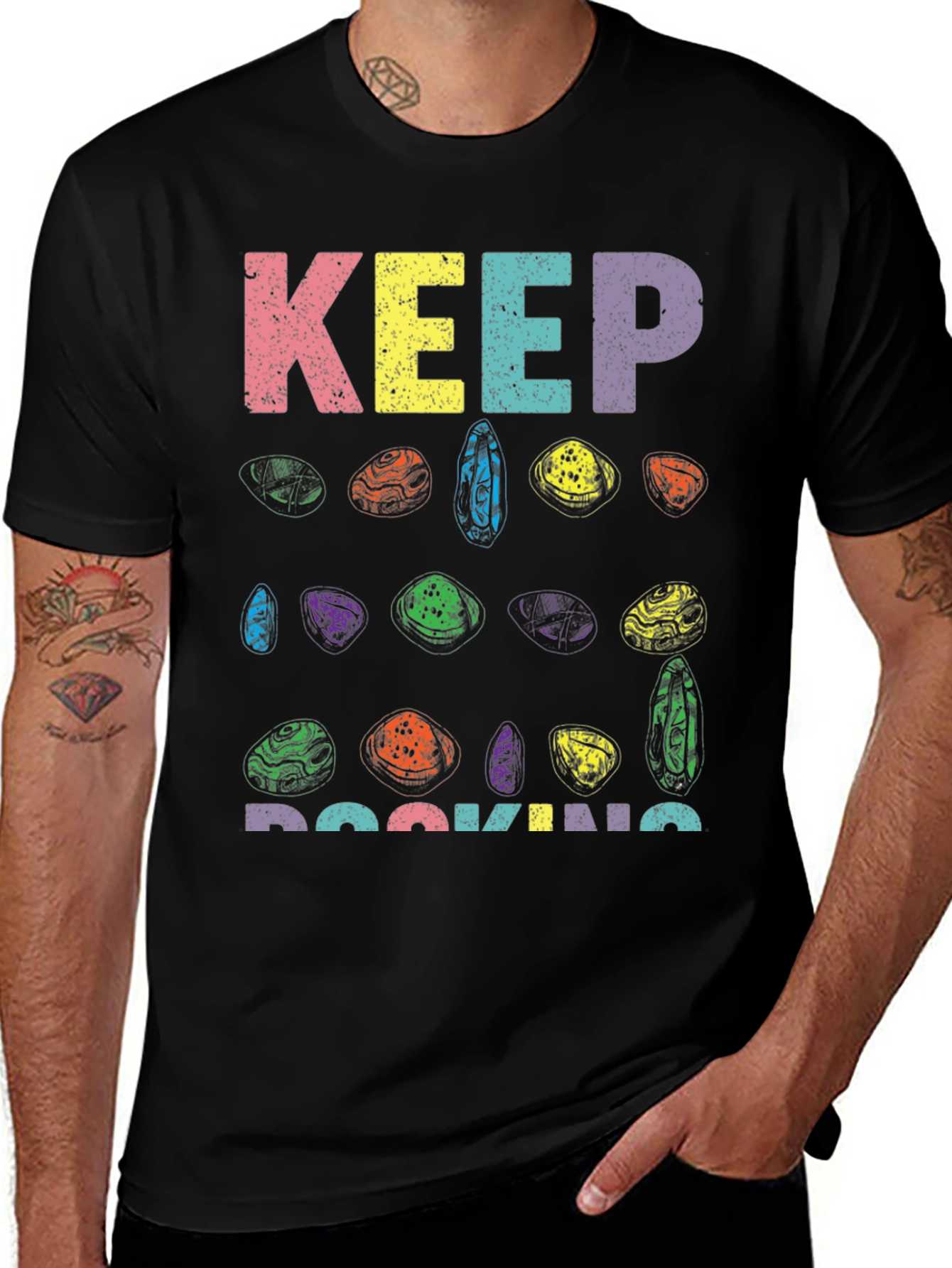 Variant 16 of Keep Rocking Climbing T-Shirt