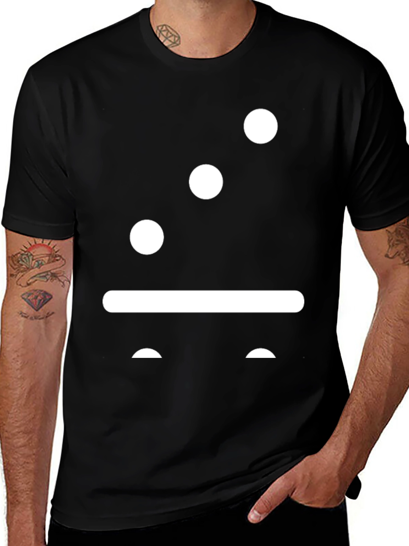 Variant 2 of Abstract Face Graphic Tee