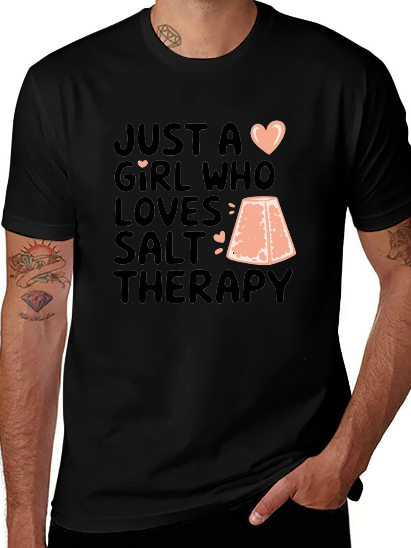 Variant 19 of Just a Girl Who Loves Salt Therapy T-Shirt
