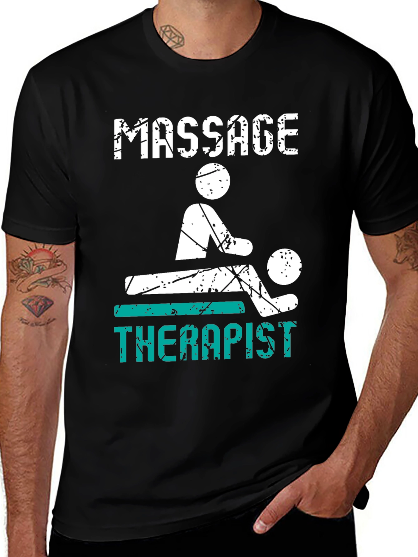 Variant 22 of Massage Therapist Graphic T-Shirt
