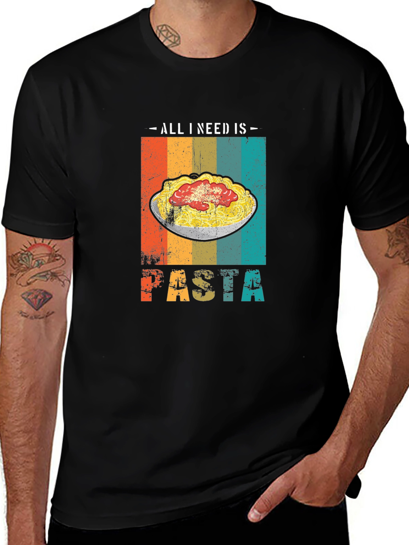 Variant 20 of All I Need is Pasta T-Shirt
